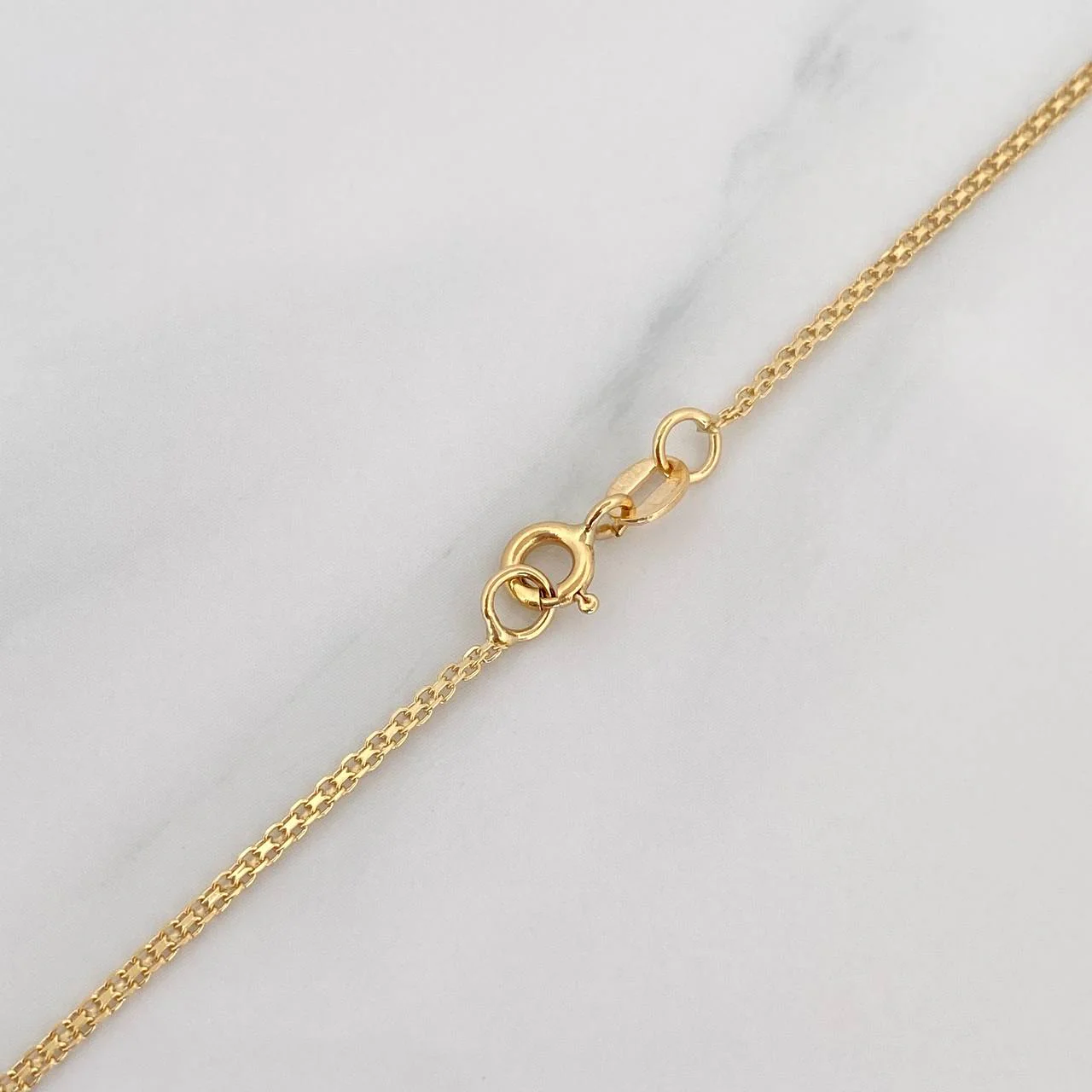 Cadena China 2.45 g / 45.5 cm / 0.5 mm Oro Amarillo 18K - Image 3
