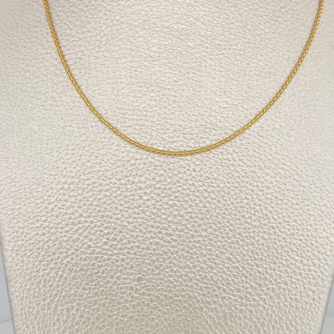Cadena China 2.45 g / 45.5 cm / 0.5 mm Oro Amarillo 18K - Image 5