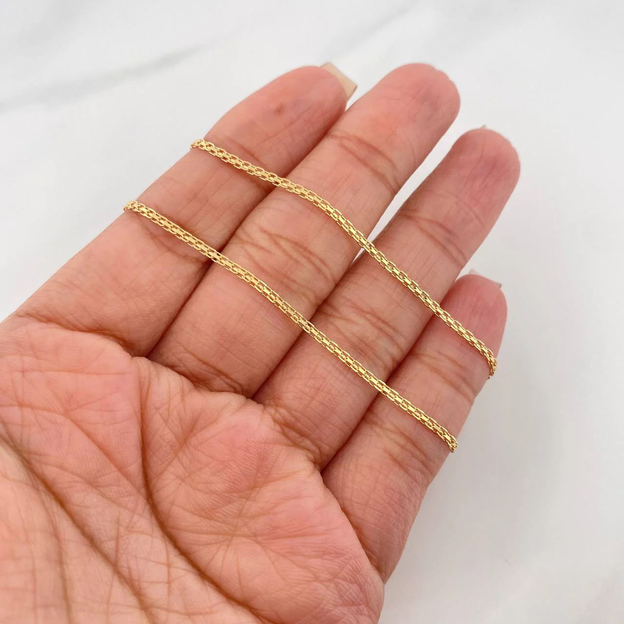 Cadena China 2.75 g / 40.2 cm / 1.63 mm Oro Amarillo 18K - Image 4