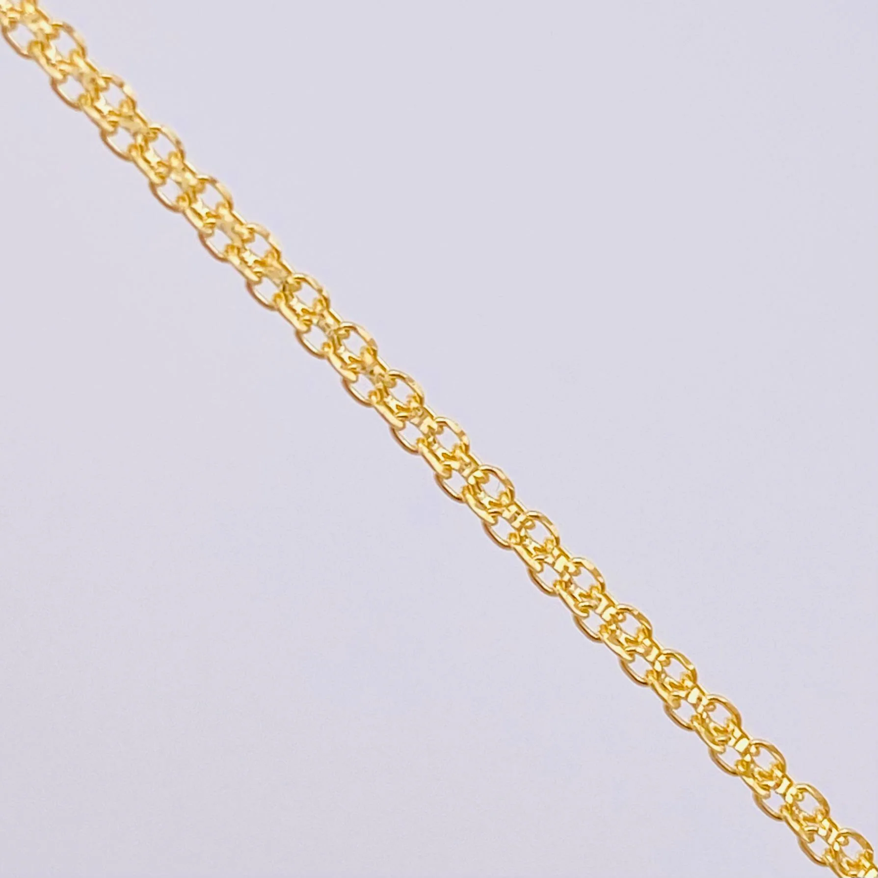 Cadena China 2.75gr / 50cm / 1.5mm Oro Amarillo 18K - Image 3