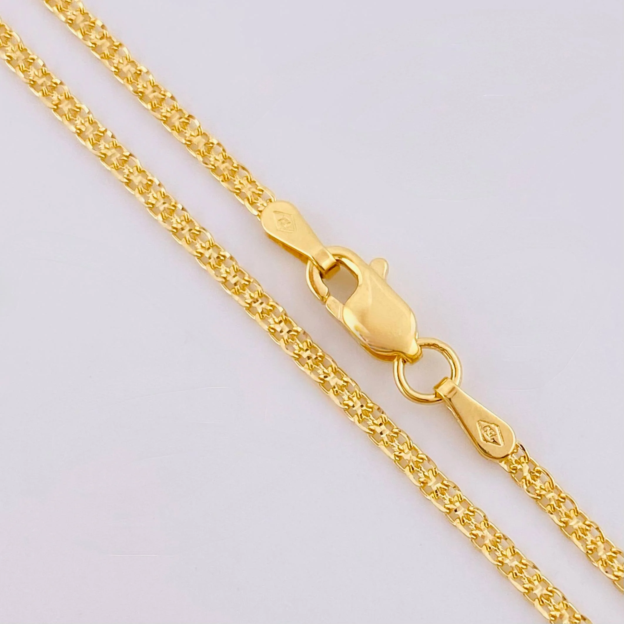Cadena China 2gr / 50cm / 1.2mm Oro Amarillo +1 18K © - Image 3