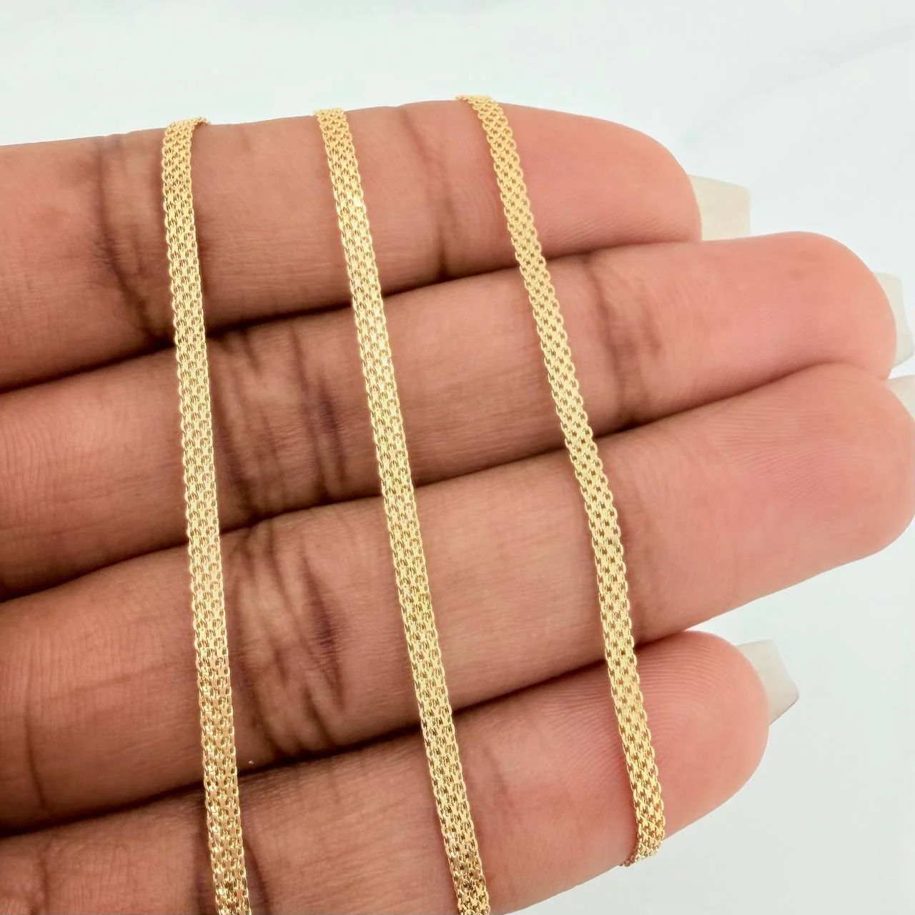 Cadena China 3.15 g / 50.1 cm / 2.05 mm Oro Amarillo 18K - Image 5