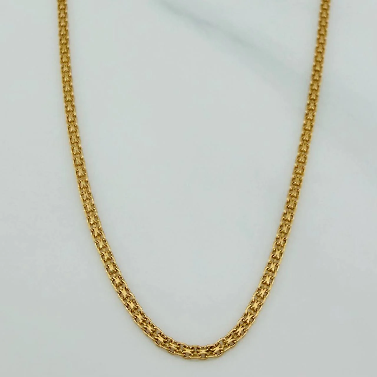Cadena China 3.15gr / 60cm / 1.4mm Oro Amarillo +3 18K $ - Image 2