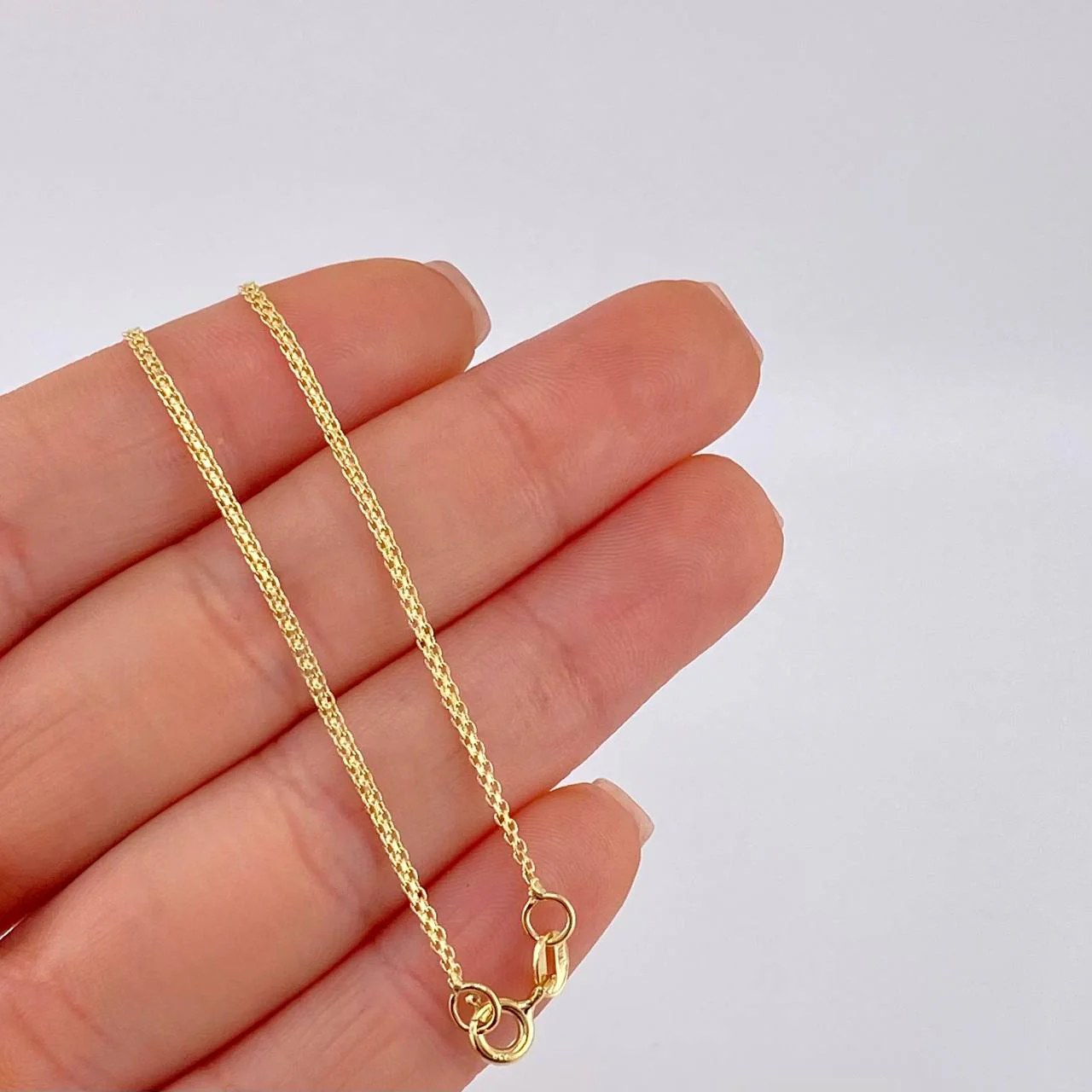 Cadena China 3.35 g / 61.5 cm / 1.45 mm Oro Amarillo 18K - Image 3