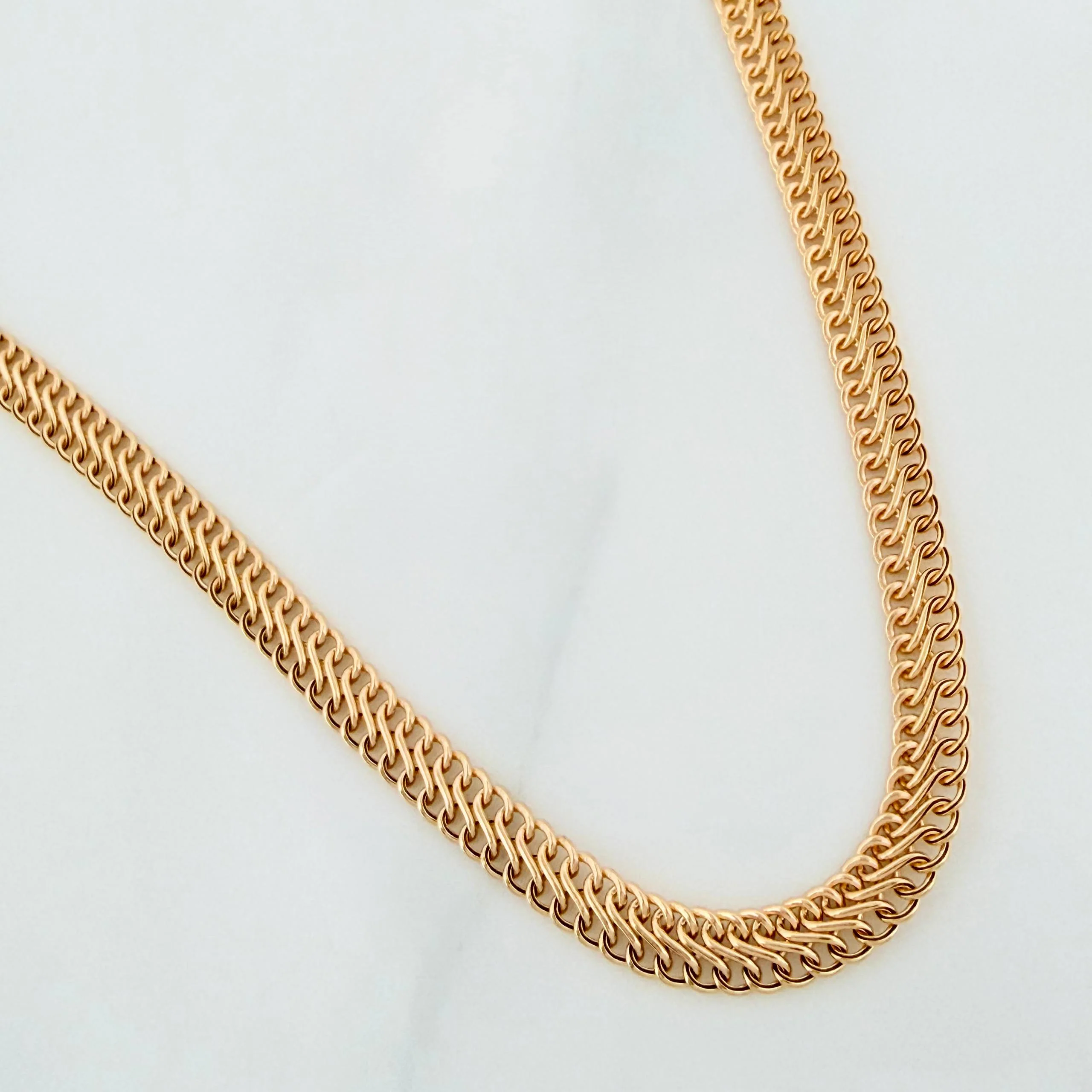 Cadena China 3.8g / 45cm / 3.8mm Oro Amarillo 18K - Image 2