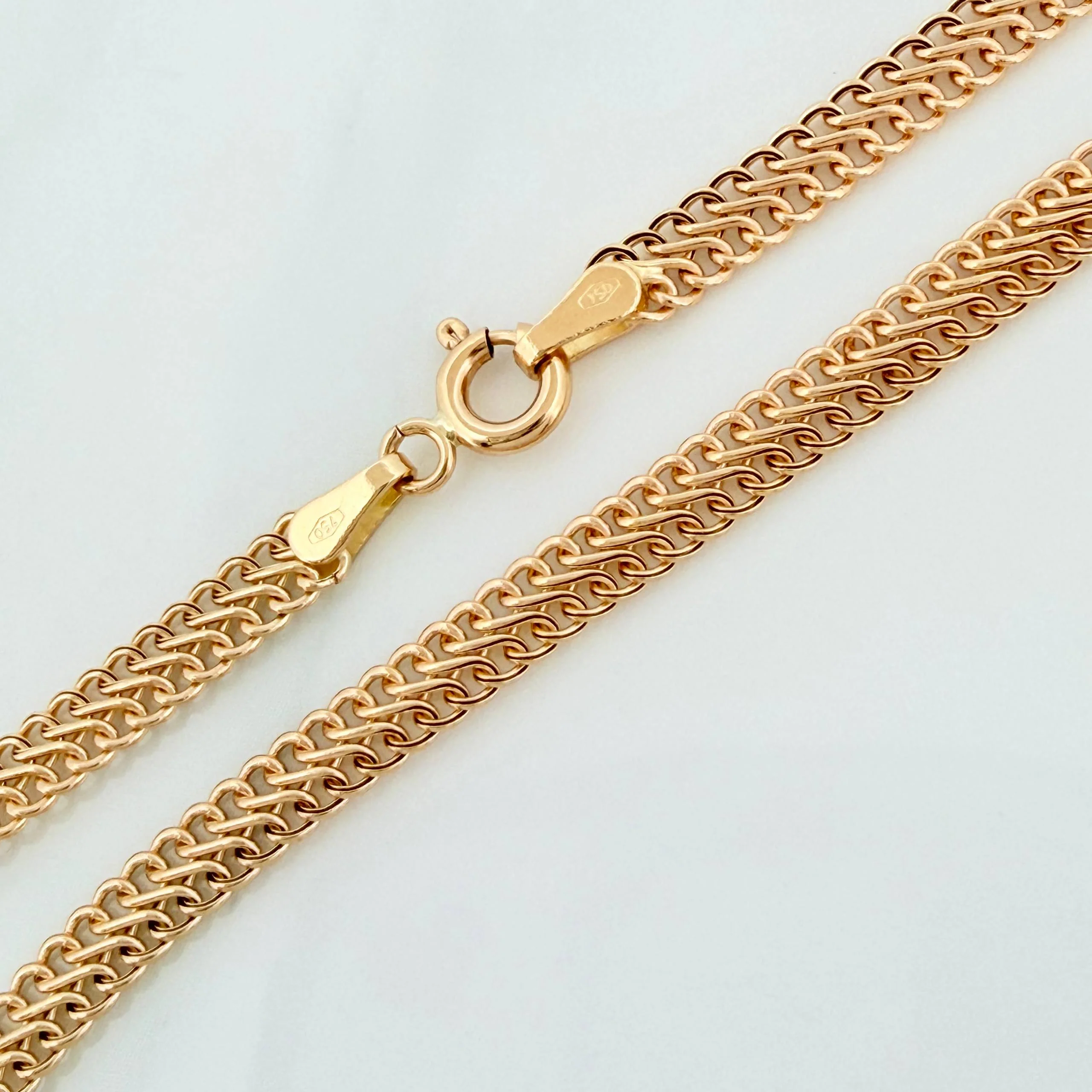 Cadena China 3.8g / 45cm / 3.8mm Oro Amarillo 18K - Image 3