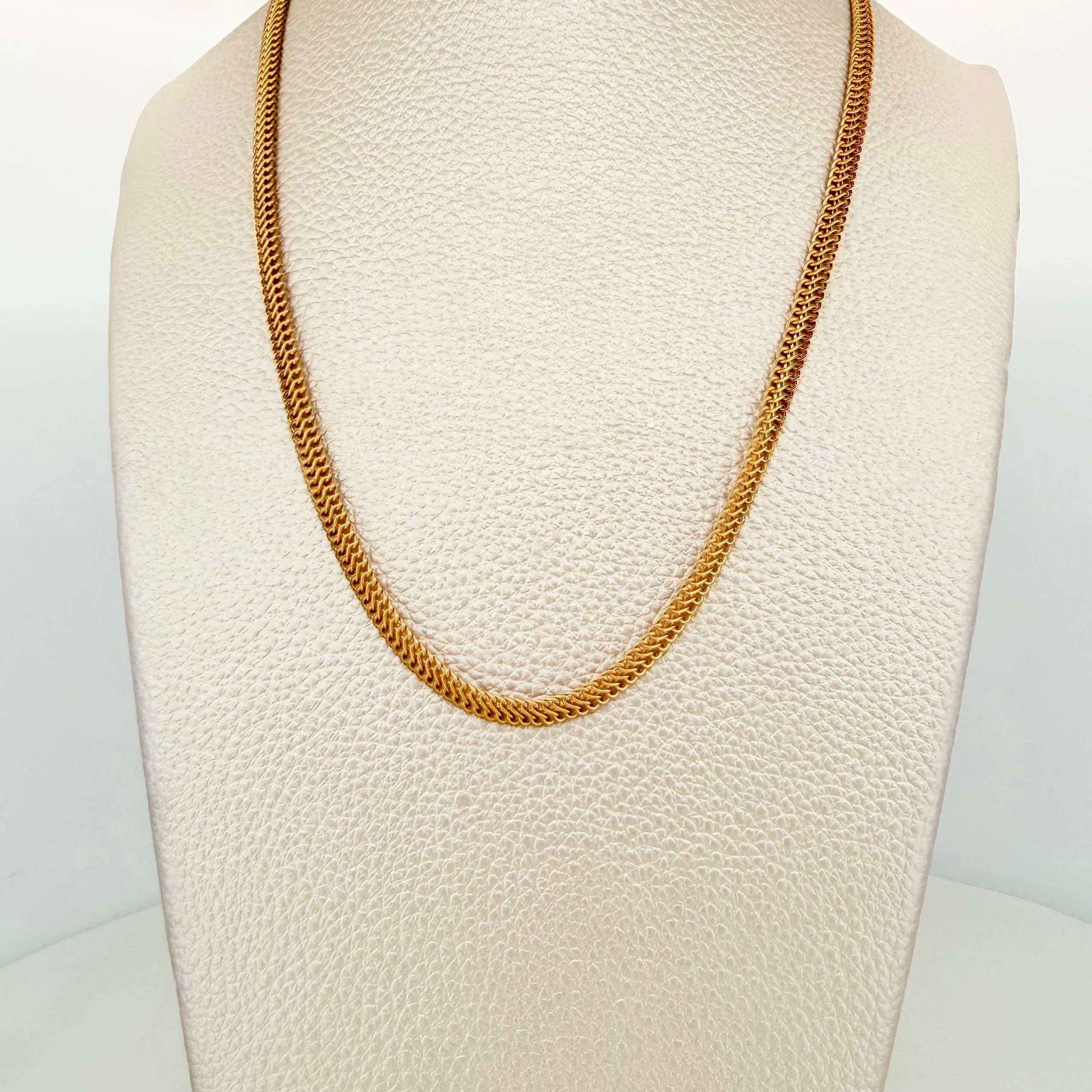 Cadena China 3.8g / 45cm / 3.8mm Oro Amarillo 18K - Image 5