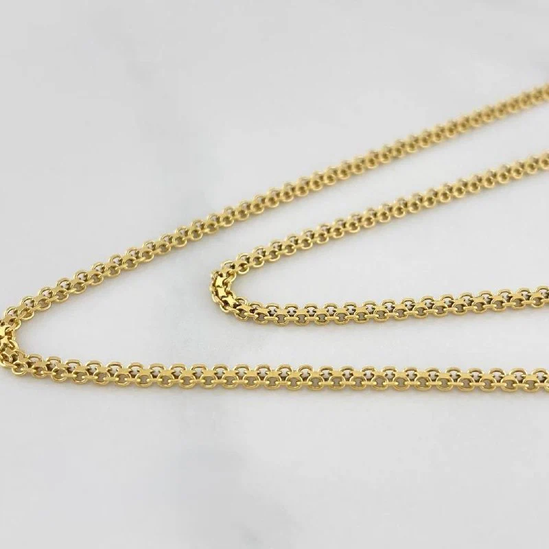 Cadena China 4.25 g / 45.1 cm / 2.11 mm Oro Amarillo 18K - Image 3