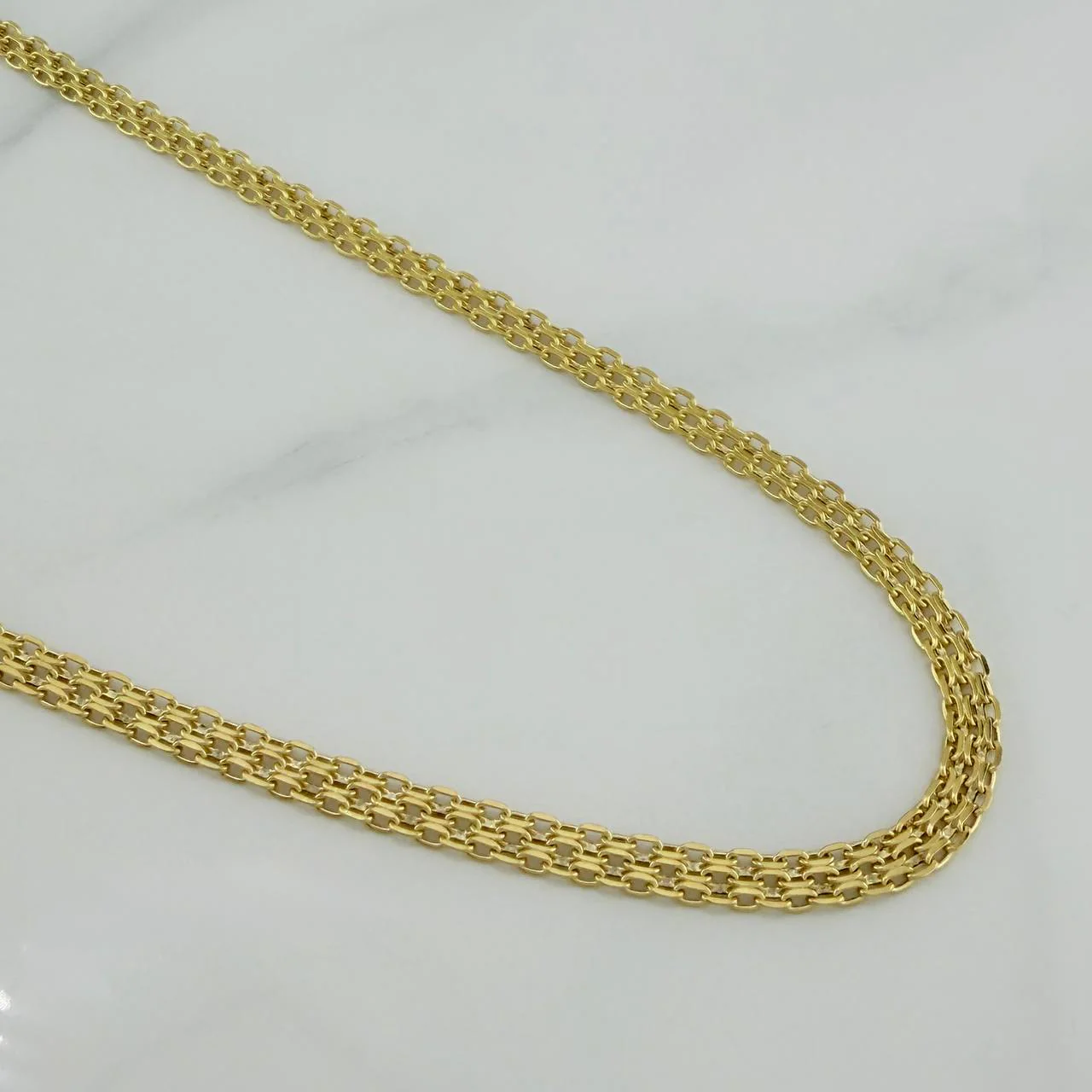 Cadena China 4.75 g / 50.1 cm / 3.55 mm Oro Amarillo 18K - Image 2