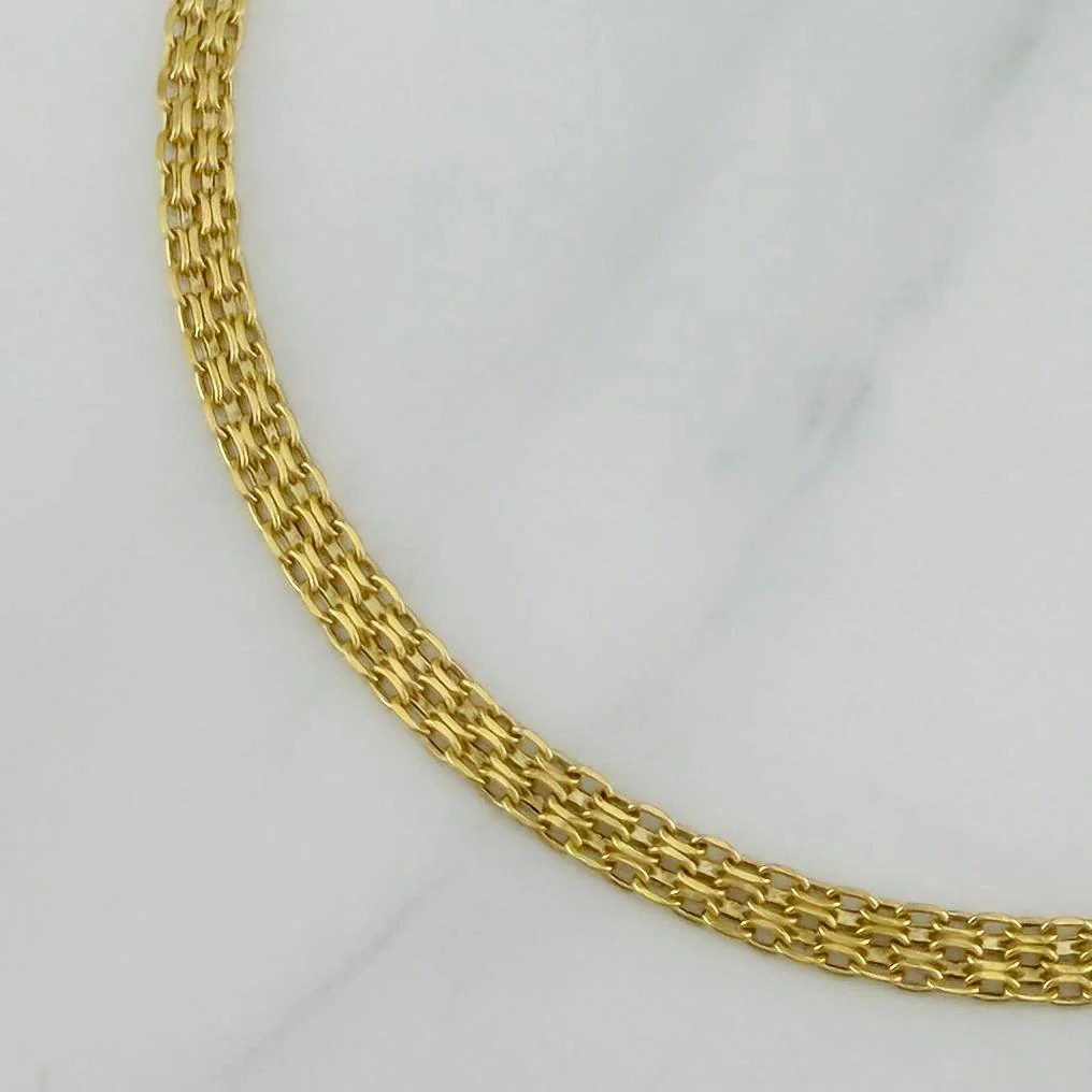 Cadena China 4.75 g / 50.1 cm / 3.55 mm Oro Amarillo 18K - Image 3