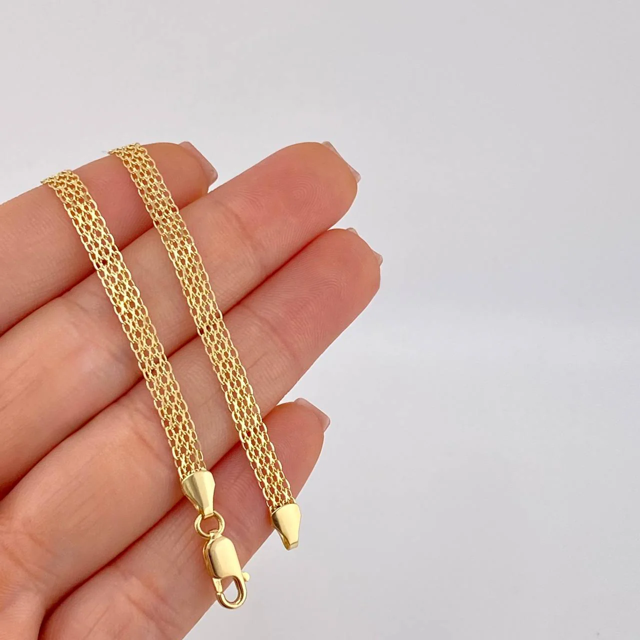 Cadena China 5.65 g / 45 cm / 2.5 mm Oro Amarillo 18K - Image 5
