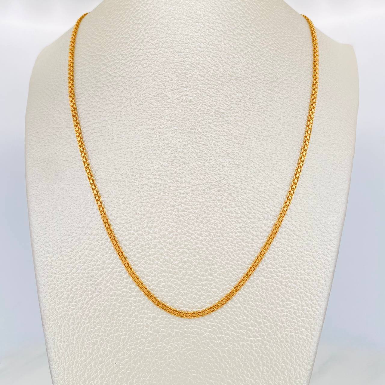Cadena China 7.05 g / 57 cm / 2 mm Oro Amarillo 18K - Image 5