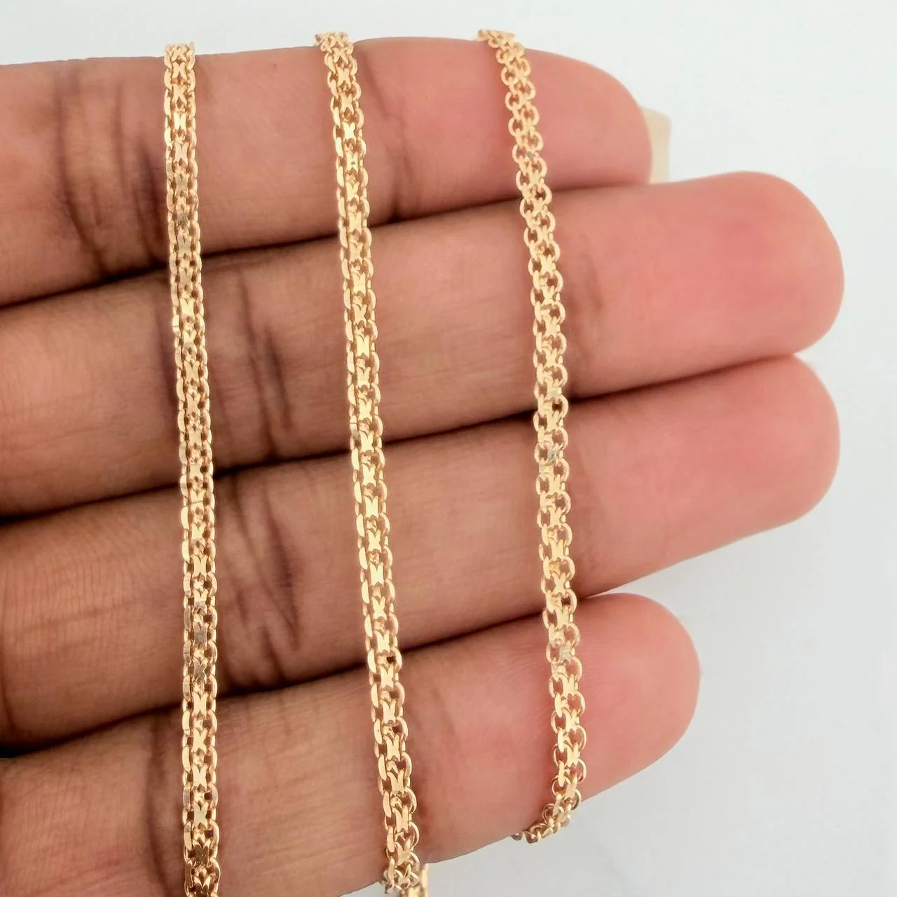 Cadena China 7.15gr / 56cm / 2.25mm Oro Amarillo Nac.Esp. 18K % - Image 3