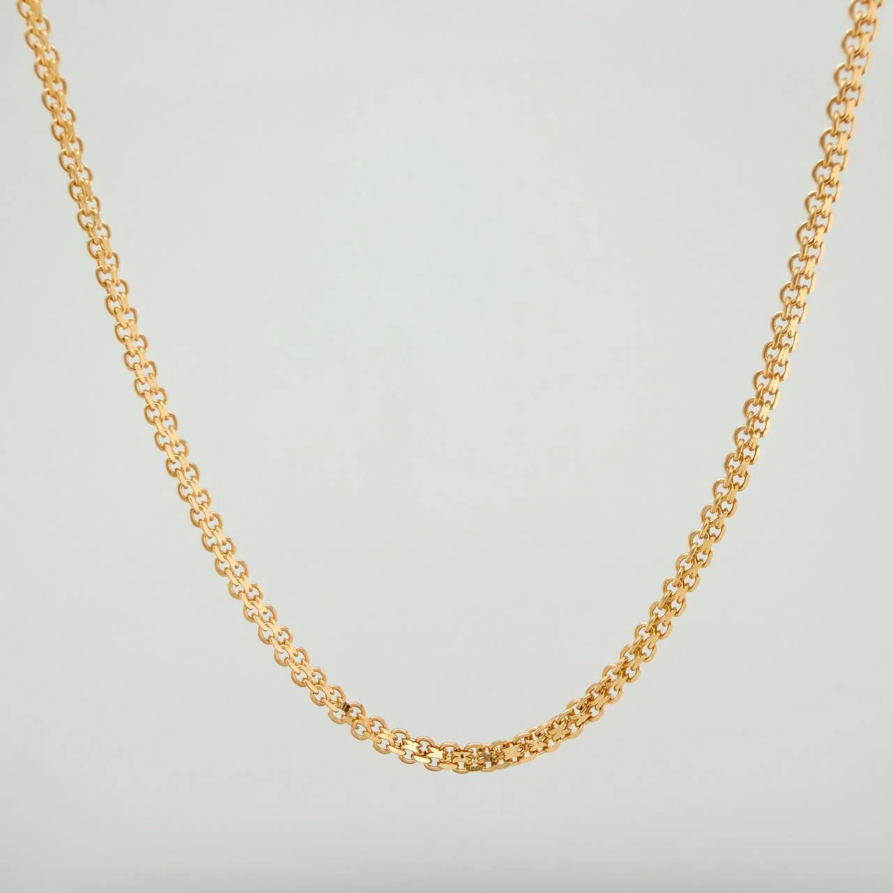 Cadena China 7.95gr / 61.4cm / 2mm Oro Amarillo 18K