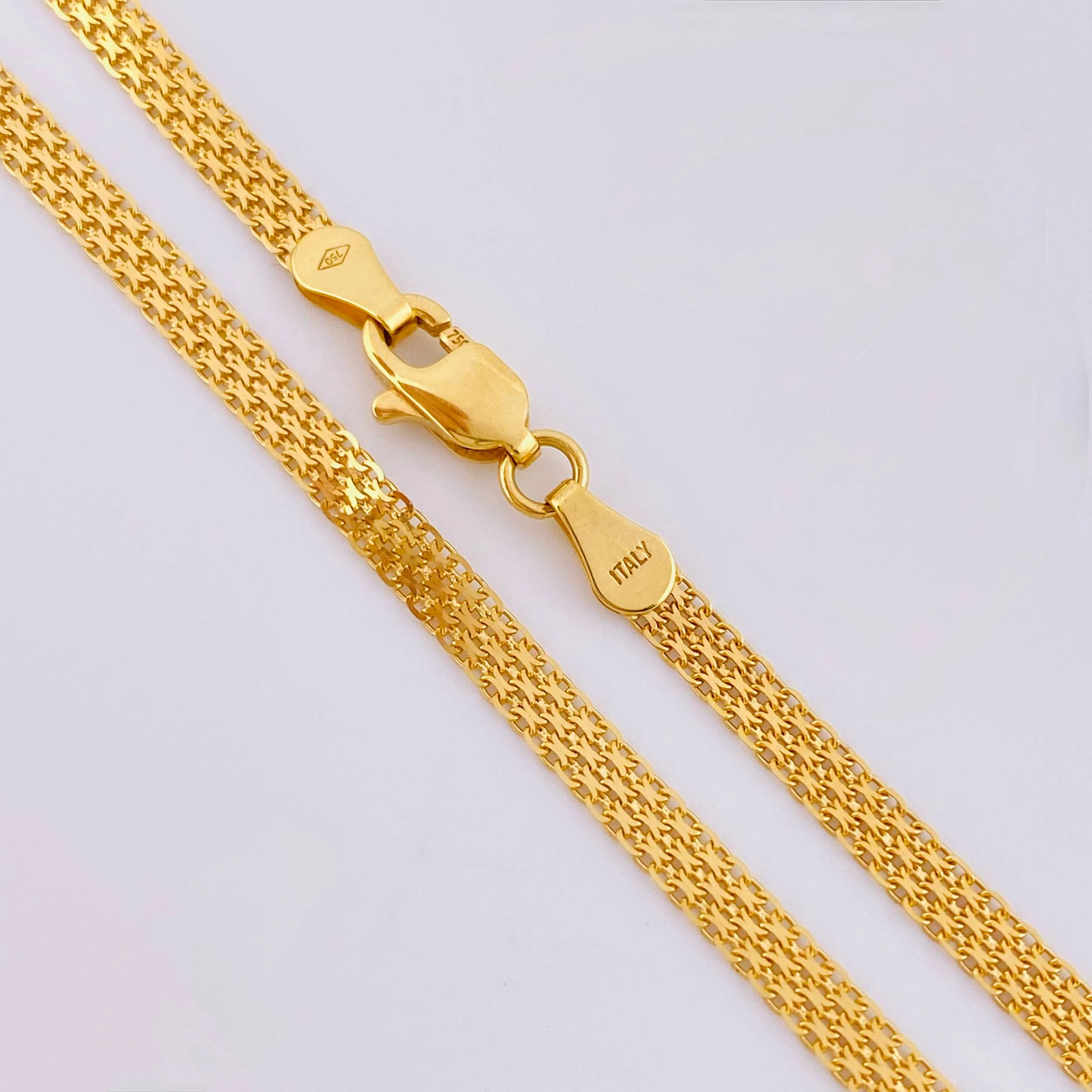 Cadena China 8.05gr / 60cm / 4.6mm Oro Amarillo +1 18K © - Image 3