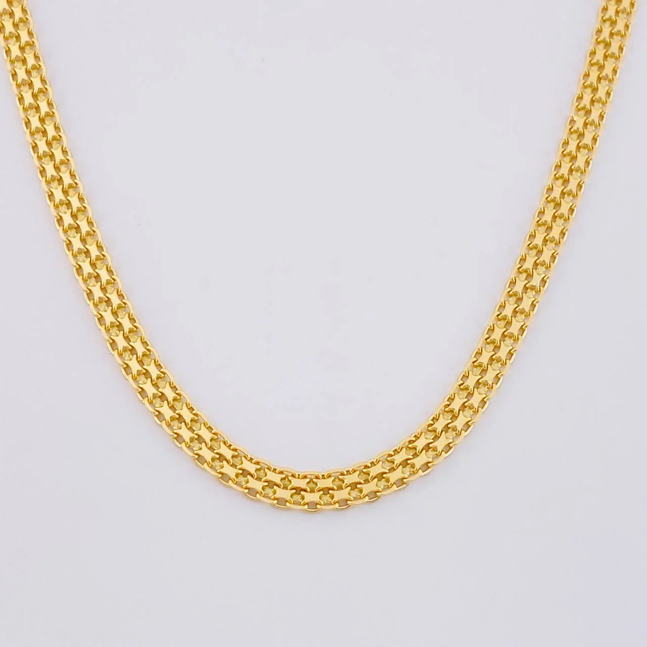 Cadena China 8.3 g / 60.3 cm / 4.3 mm Oro Amarillo 18K