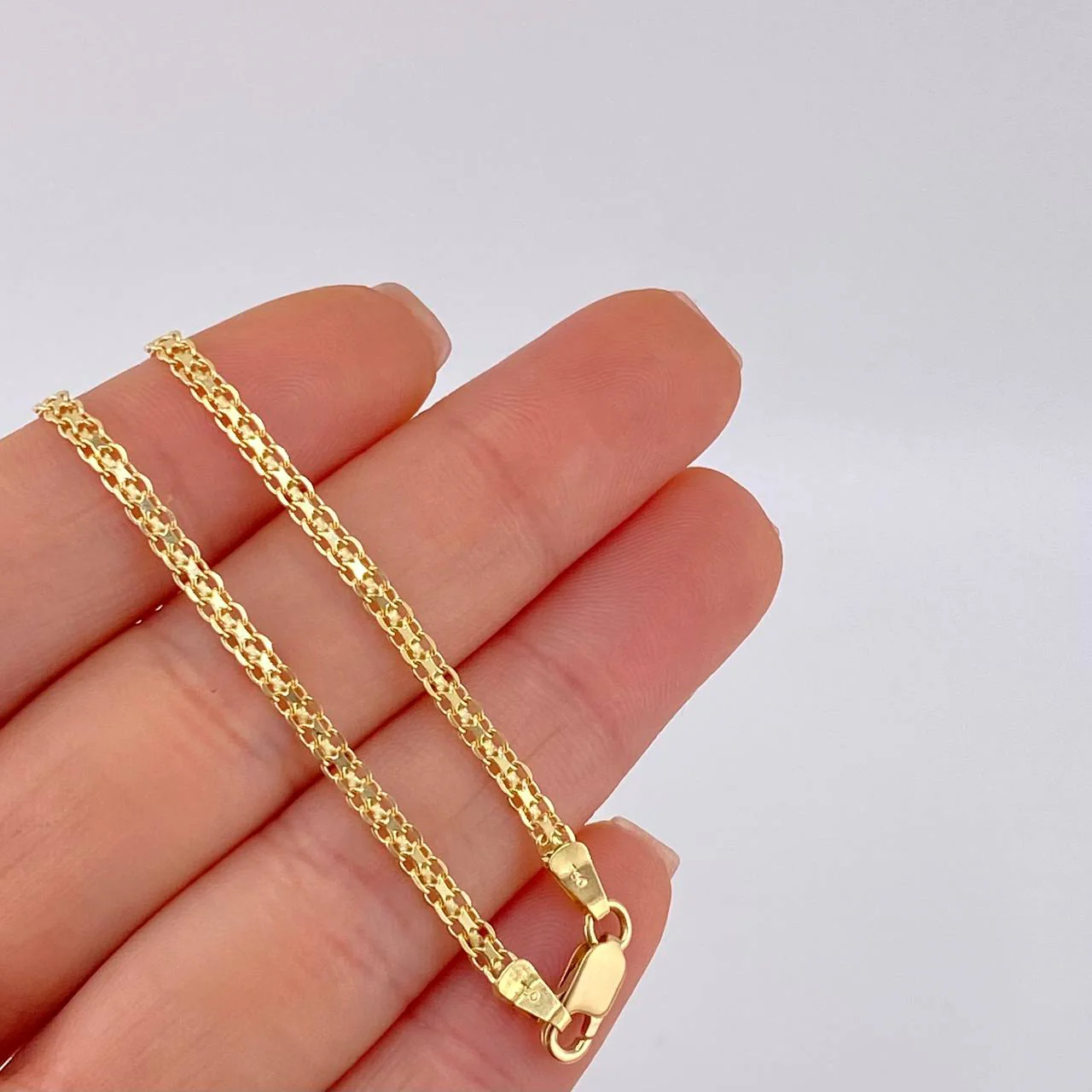 Cadena China 8.9 g / 60.5 cm / 2.4 mm Oro Amarillo 18K - Image 5
