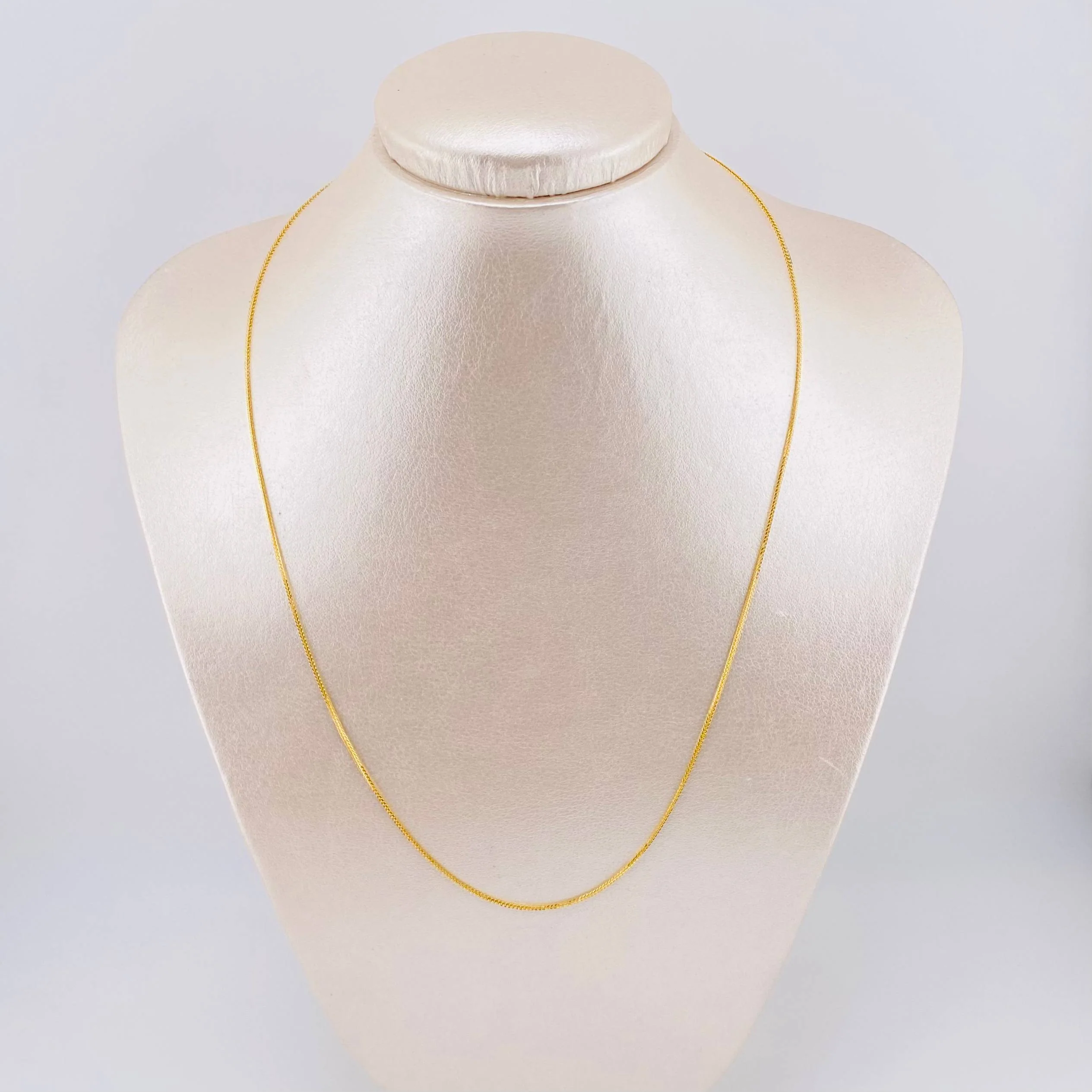 Cadena Chino 1.85gr / 45cm / 1.25mm Oro Amarillo +1 18K - Image 6
