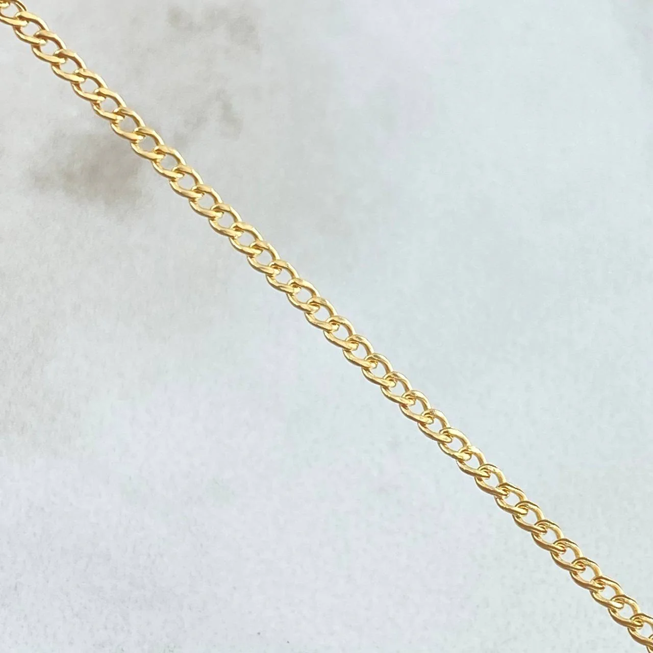 Cadena Cubana 1.3 g / 49.6 cm / 1.6 mm Oro Amarillo 18K - Image 3
