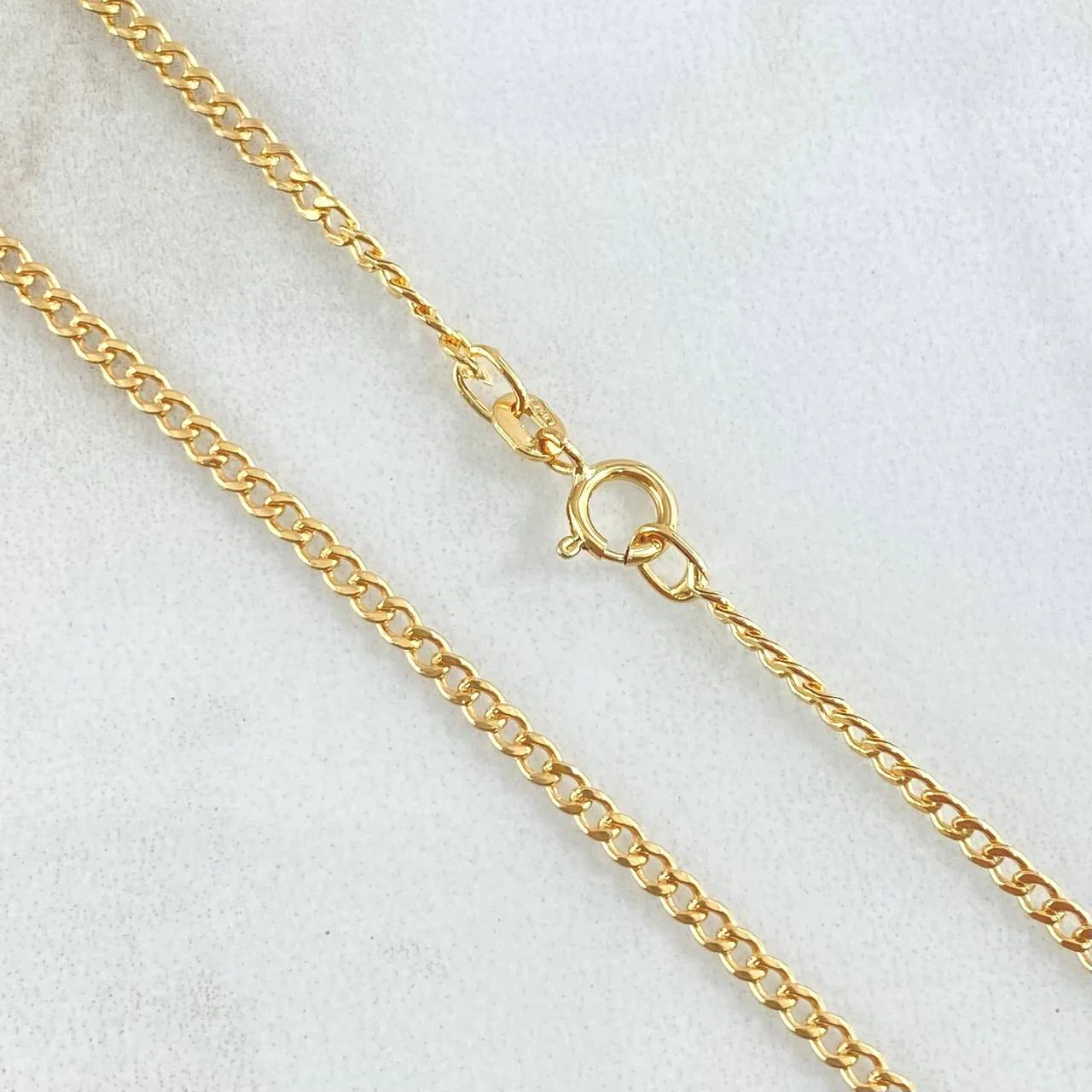 Cadena Cubana 1.4 g / 49.8 cm / 1.6 mm Oro Amarillo 18K - Image 2