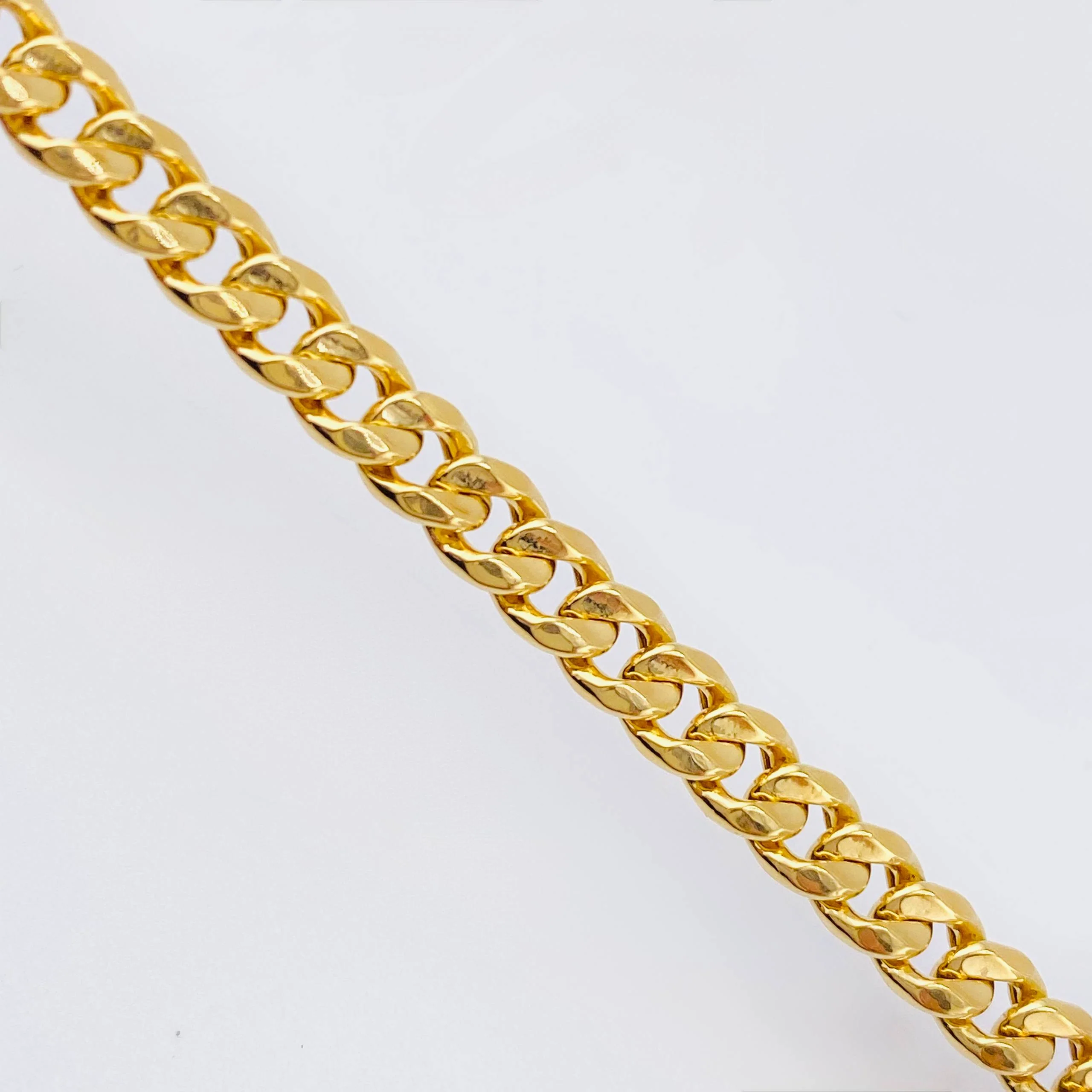 Cadena Cubana 11.15gr / 60cm / 4.5mm Oro Amarillo +1 18K © - Image 2