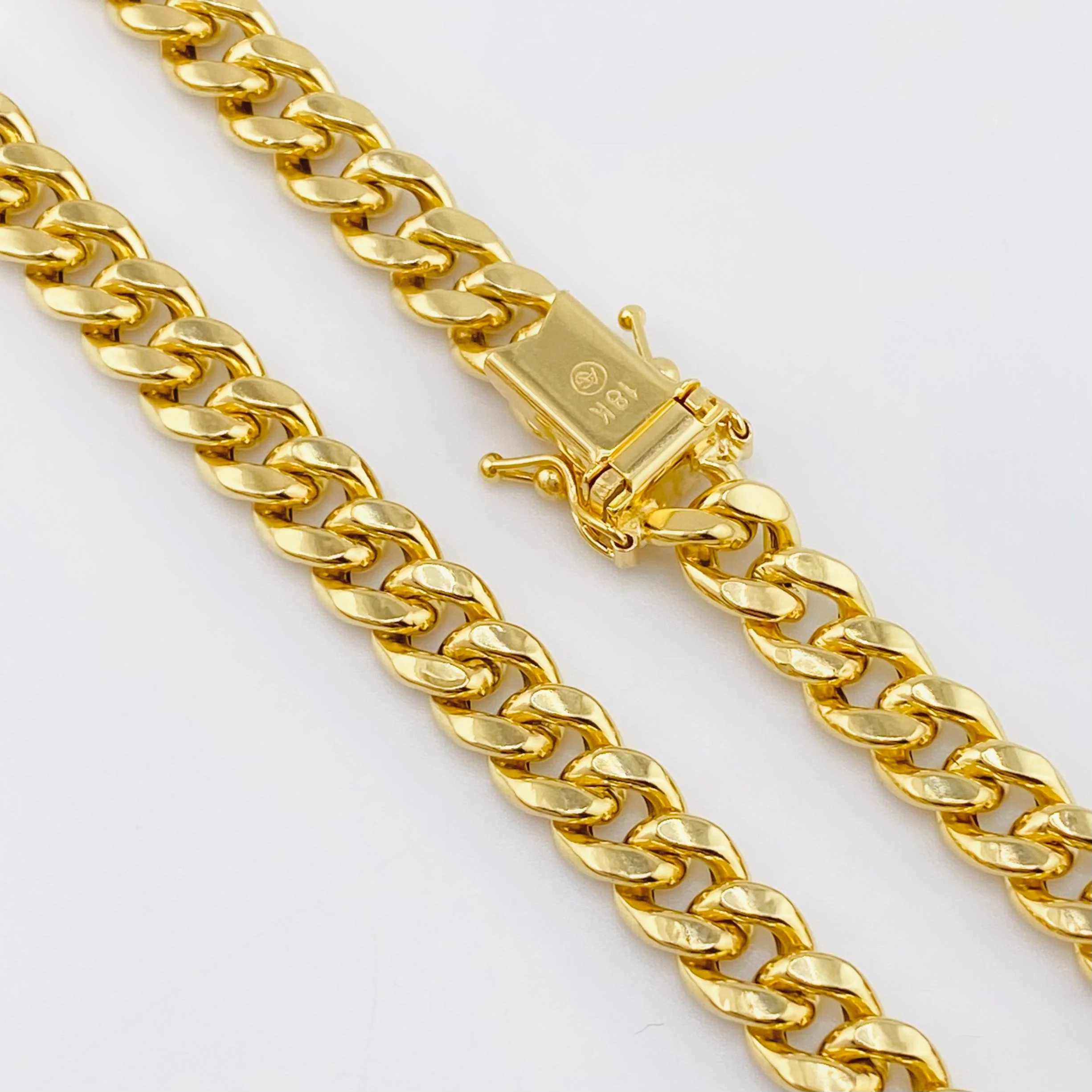 Cadena Cubana 13.45gr / 60cm / 6.15mm Oro Amarillo +1 18K © - Image 3