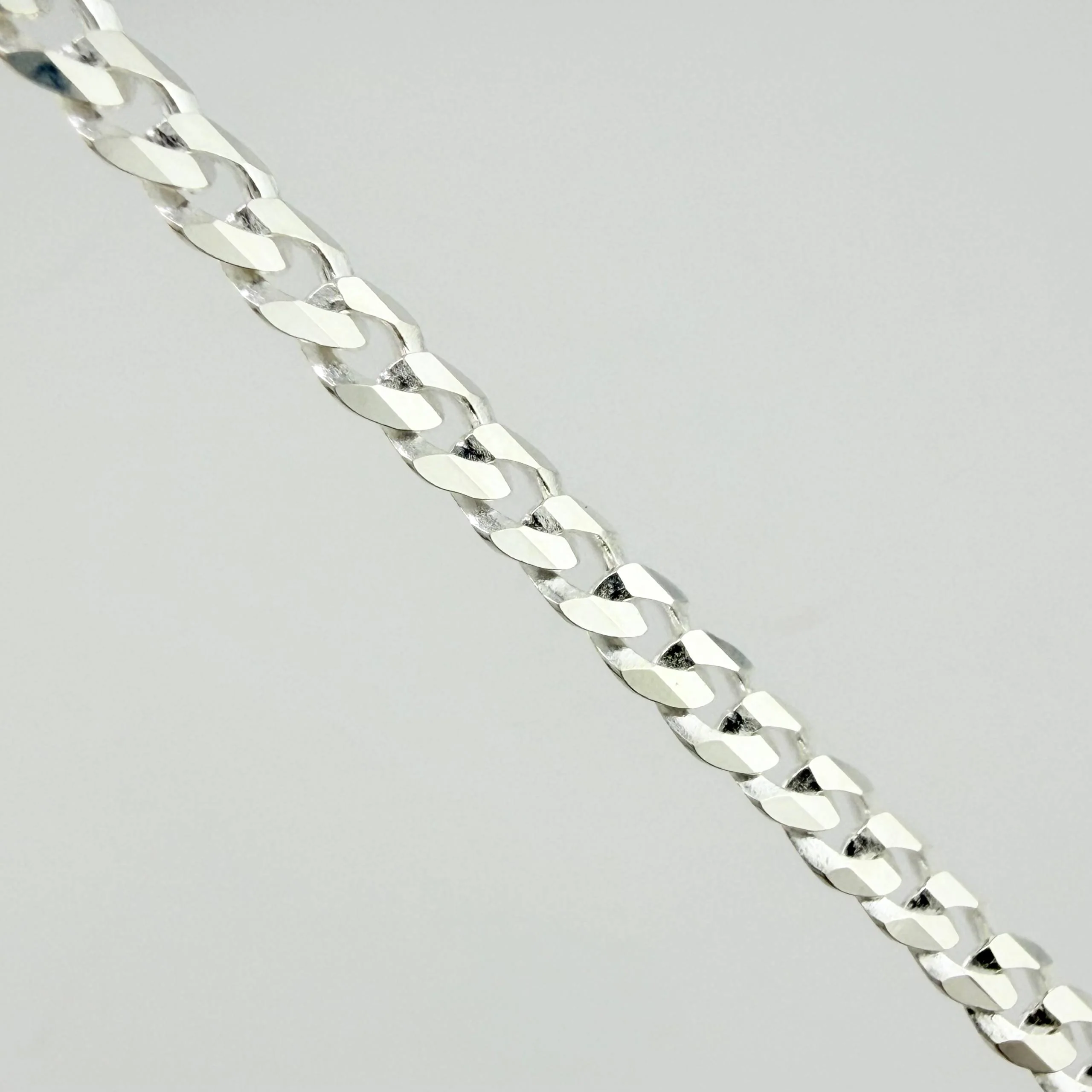 Cadena Cubana 15.3gr / 65cm / 4.6mm Plata 925 - Image 4