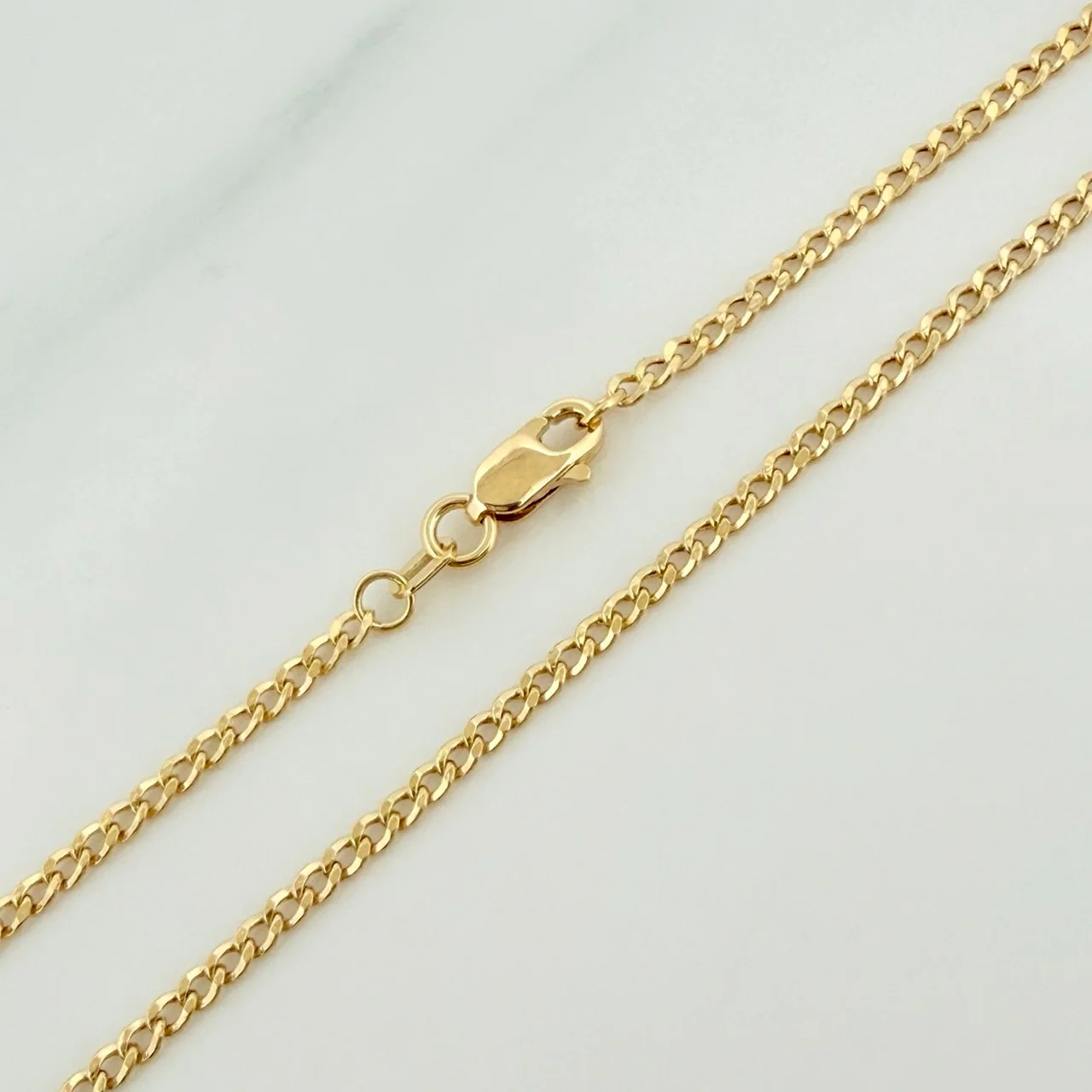 Cadena Cubana 2.3 g / 50 cm / 1.4 mm Oro Amarillo 18K - Image 4
