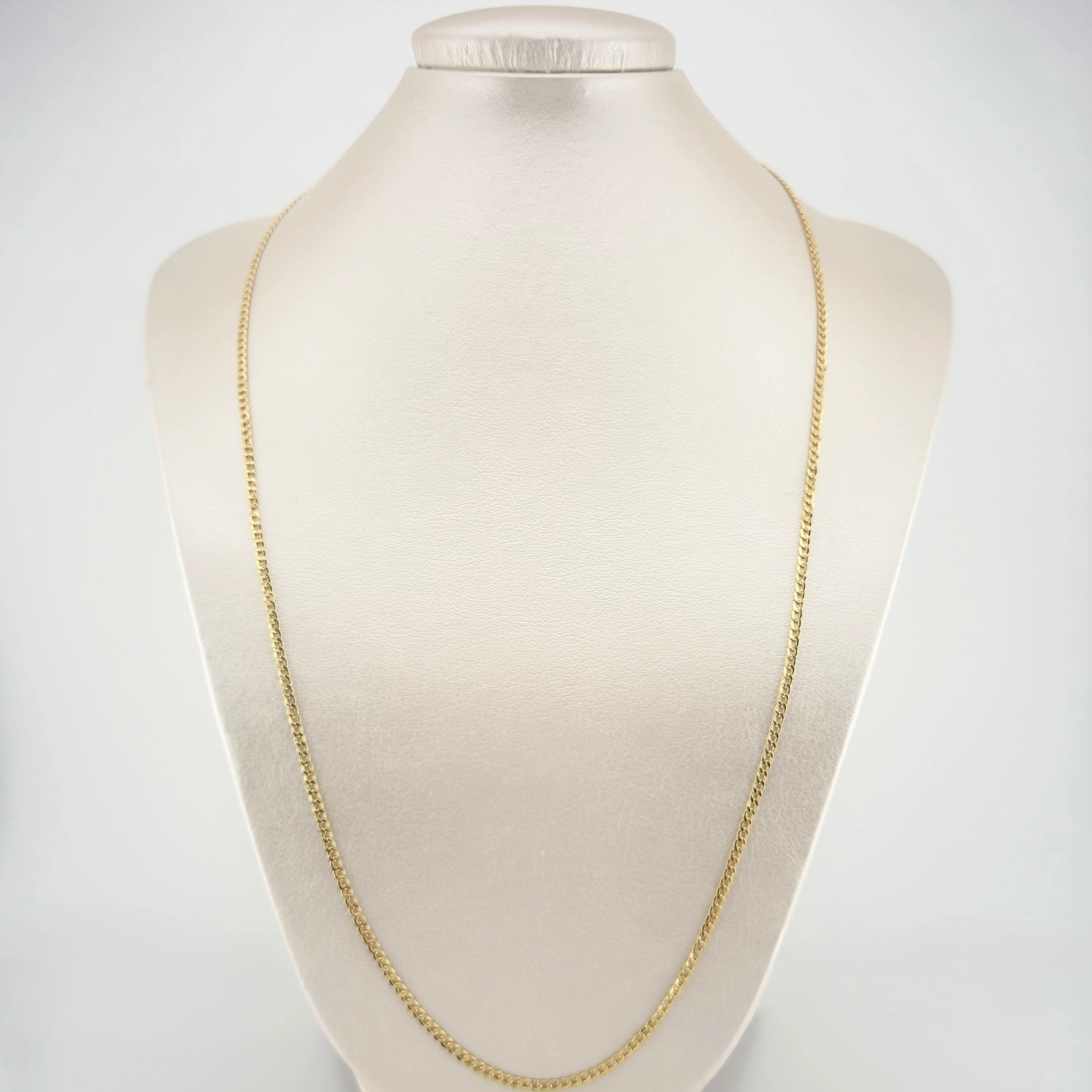 Cadena Cubana 3 g / 61 cm / 2.4 mm Oro Amarillo 18K - Image 5