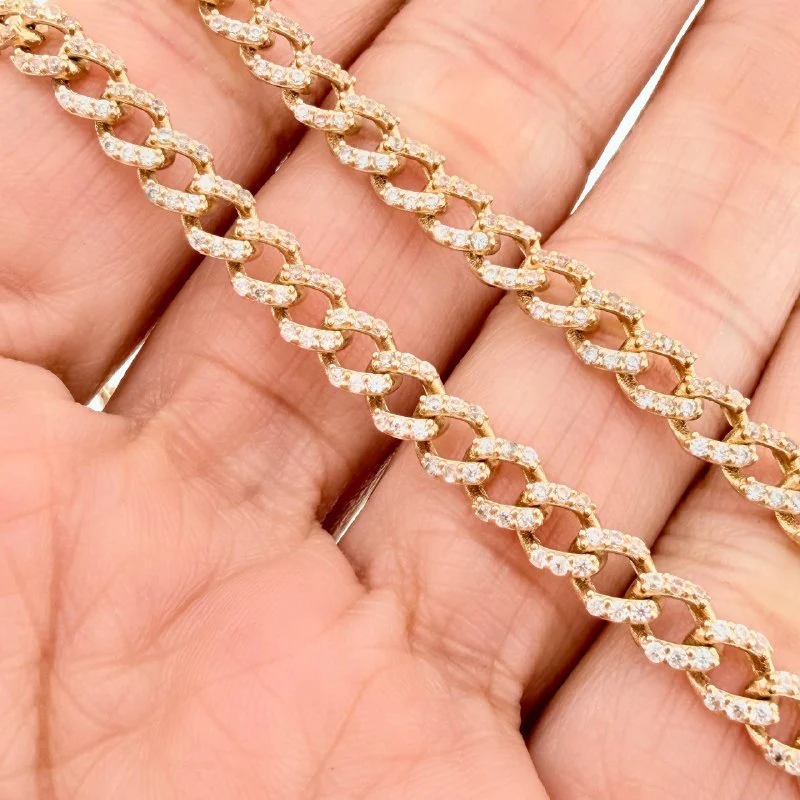 Cadena Cubana 20 g / 50.7 cm / 4.9 mm Oro Amarillo 18K - Image 4