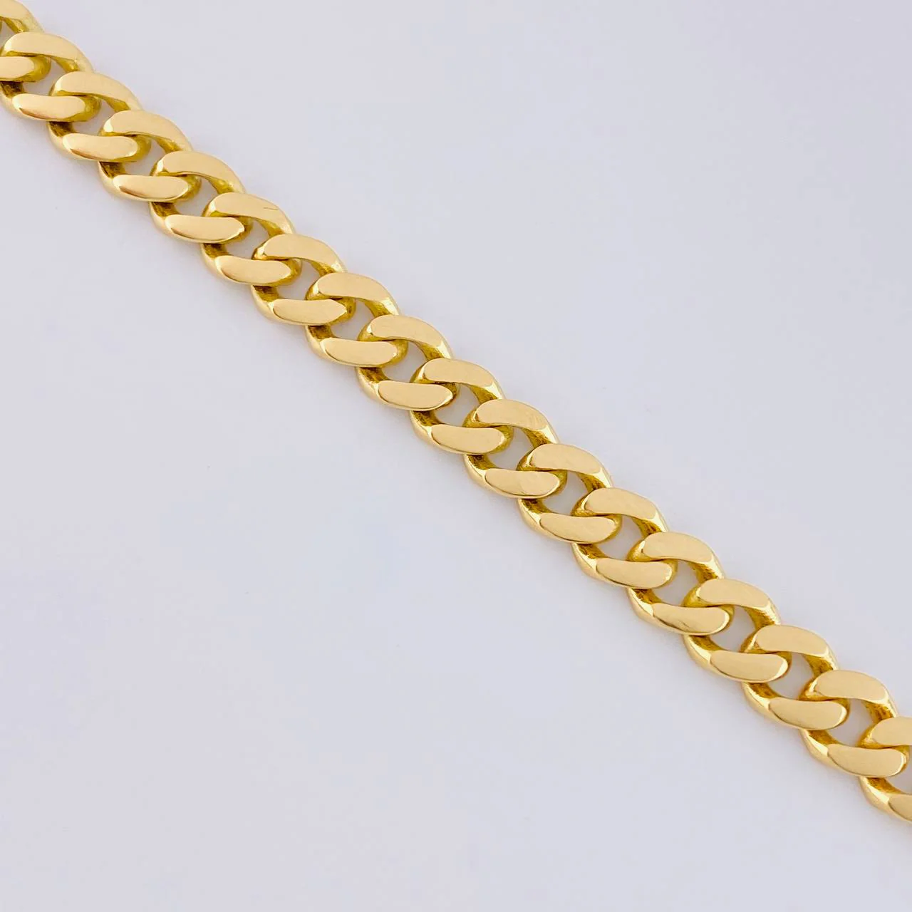 Cadena Cubana 23.2 g / 46 cm / 6.5 mm Oro Amarillo 18K Nac.Esp - Image 3
