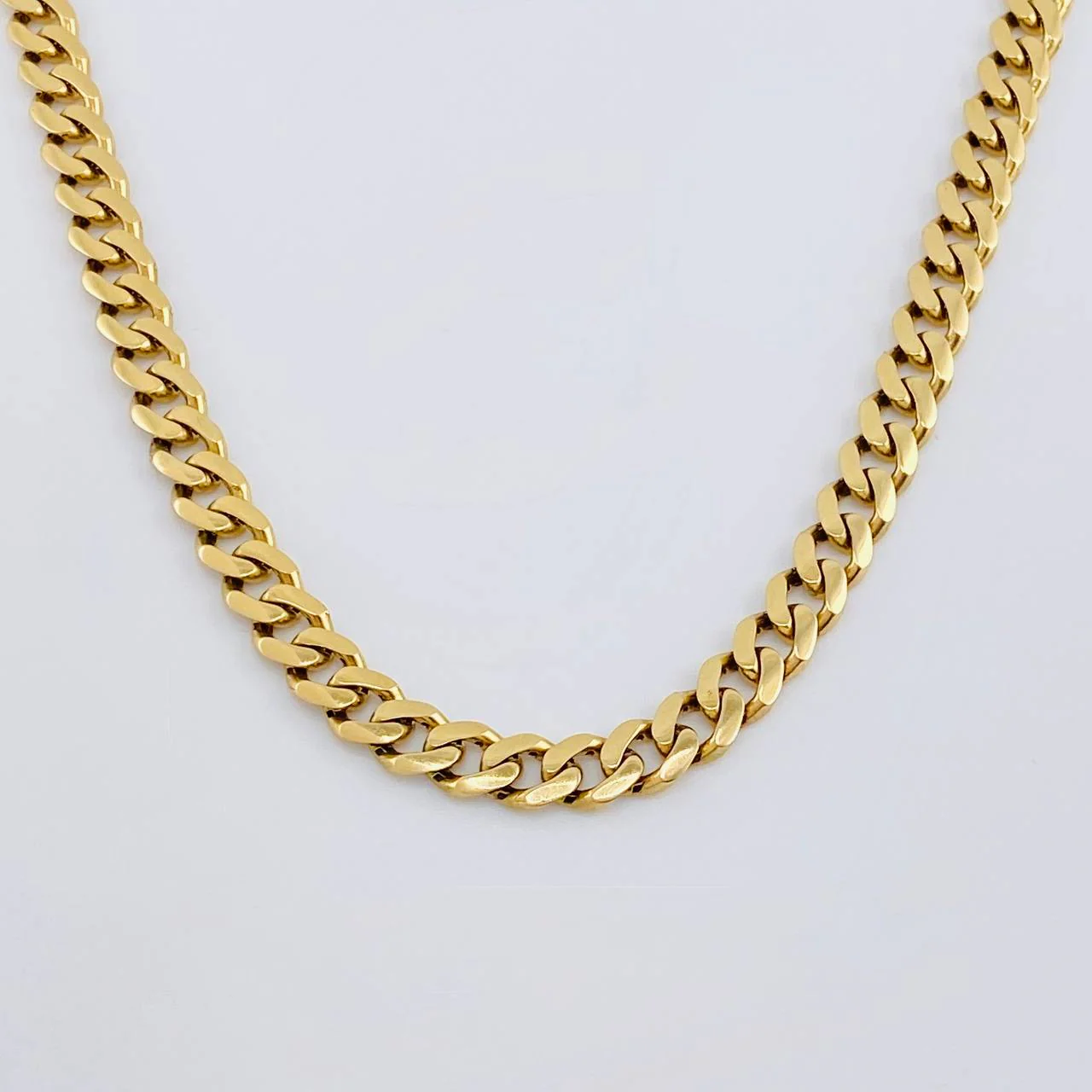 Cadena Cubana 26.85 g / 61 cm / 6 mm Oro Amarillo 18K - Image 2