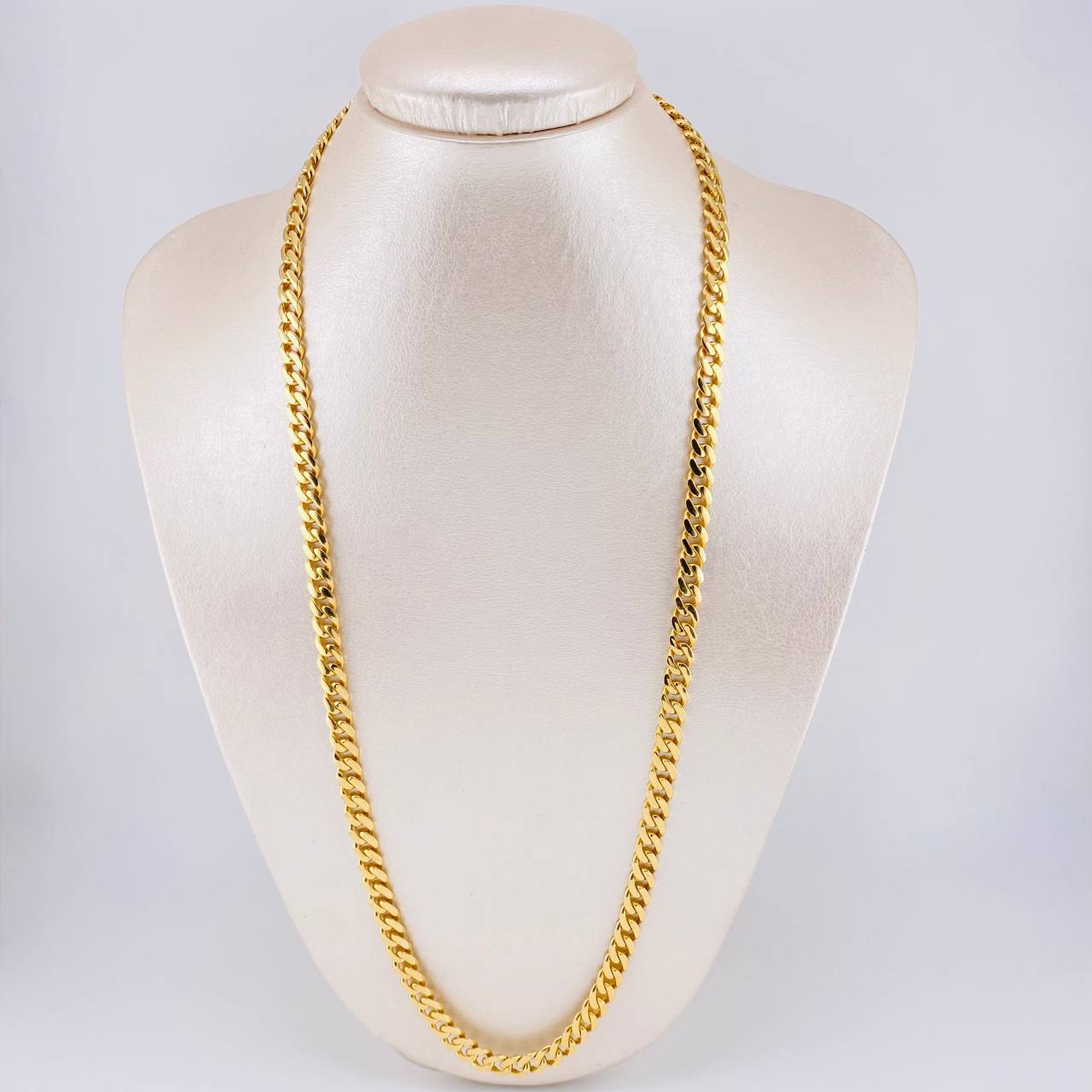 Cadena Cubana 27.6 g / 61 cm / 6.3 mm Oro Amarillo Nac.Esp - Image 2