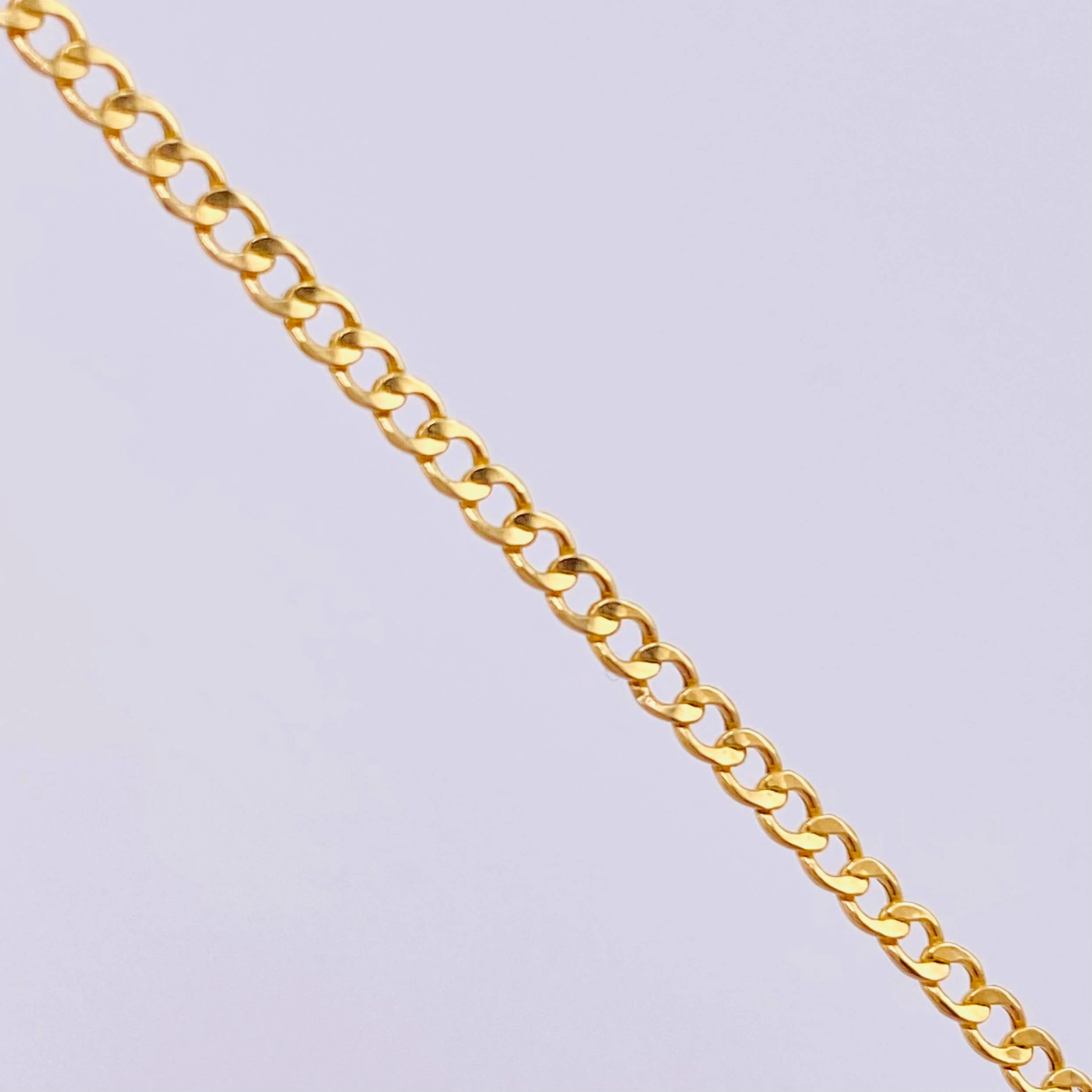 Cadena Cubana 3.25gr / 60cm / 2.6mm Oro Amarillo +1 18K - Image 3