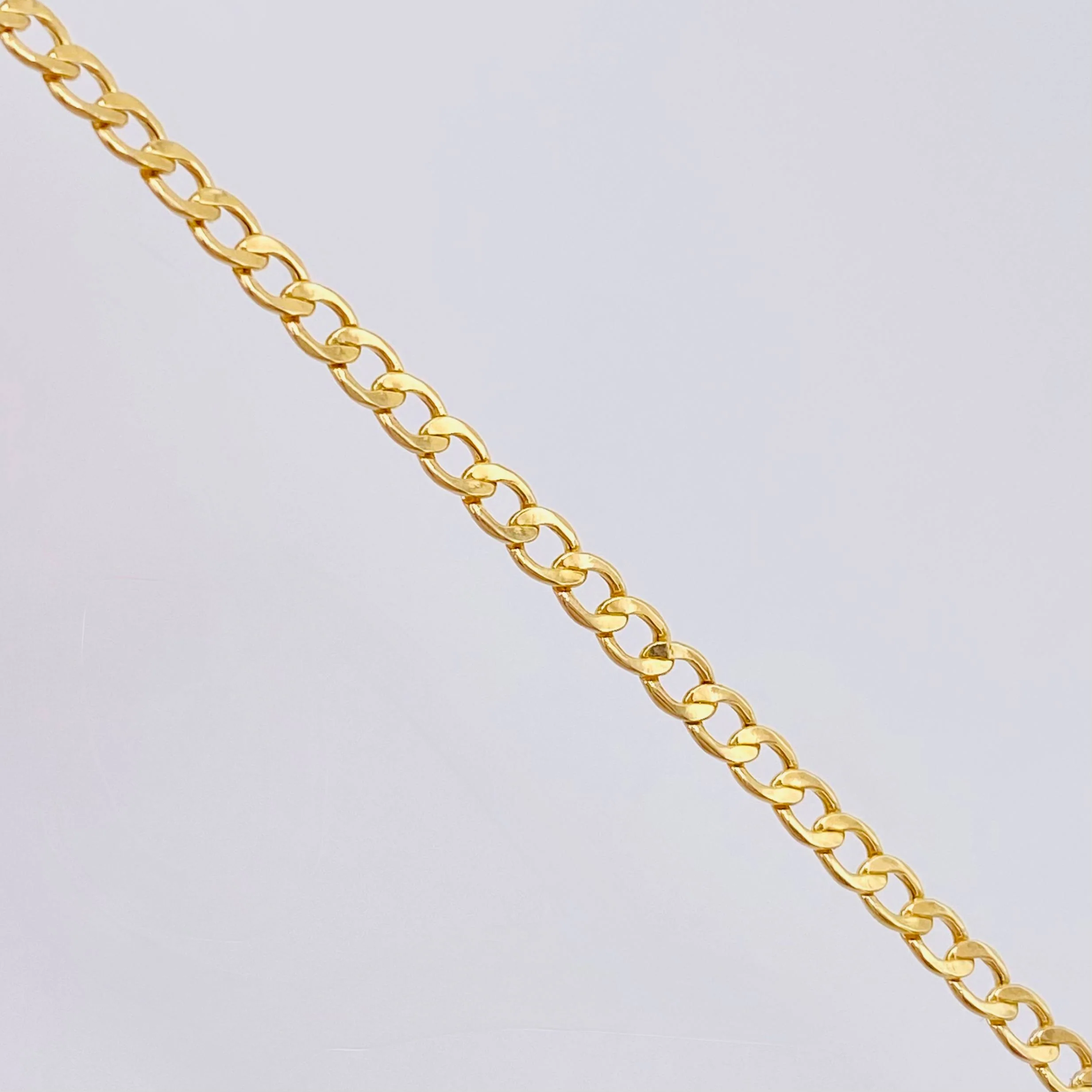 Cadena Cubana 3.2gr / 52.5cm / 2.3mm Oro Amarillo +1 18K © - Image 3