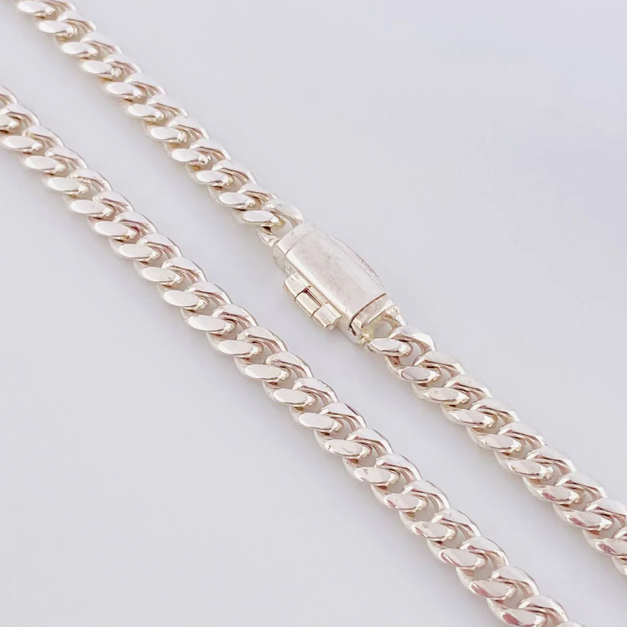 Cadena Cubana 30 g / 63 cm / 4.25 mm Plata 925 - Image 3