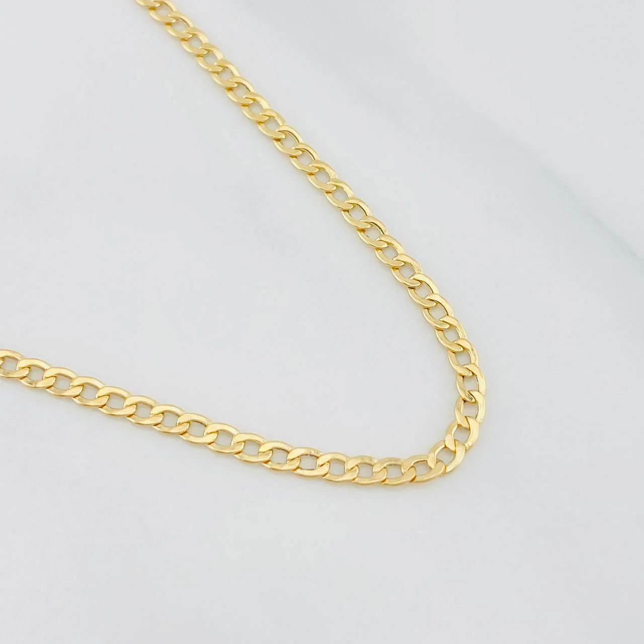 Cadena Cubana 4.35g / 61cm / 3.08mm Oro Amarillo 18K - Image 2