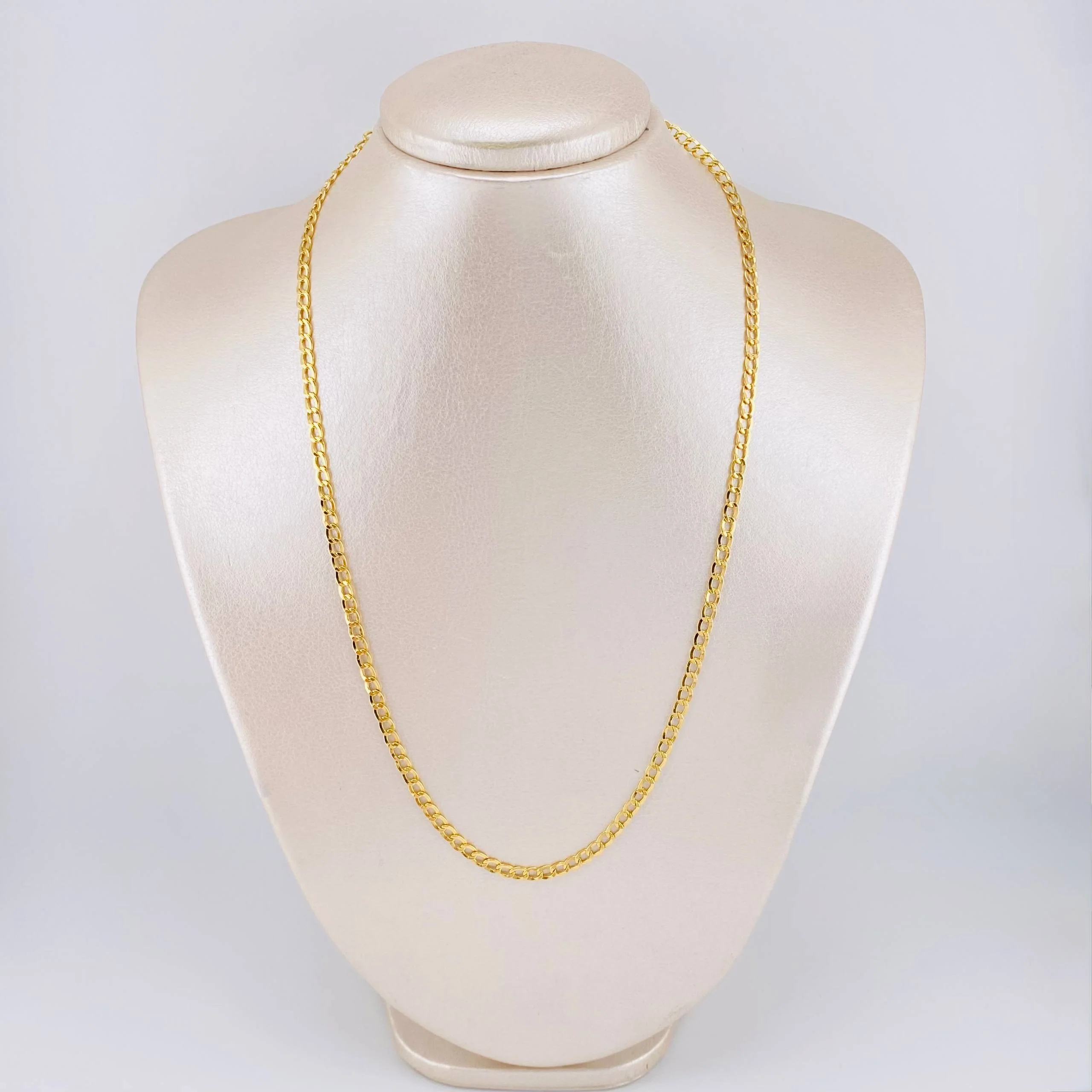 Cadena Cubana 4.9g / 50cm / 3.15mm Oro Amarillo 18K - Image 4