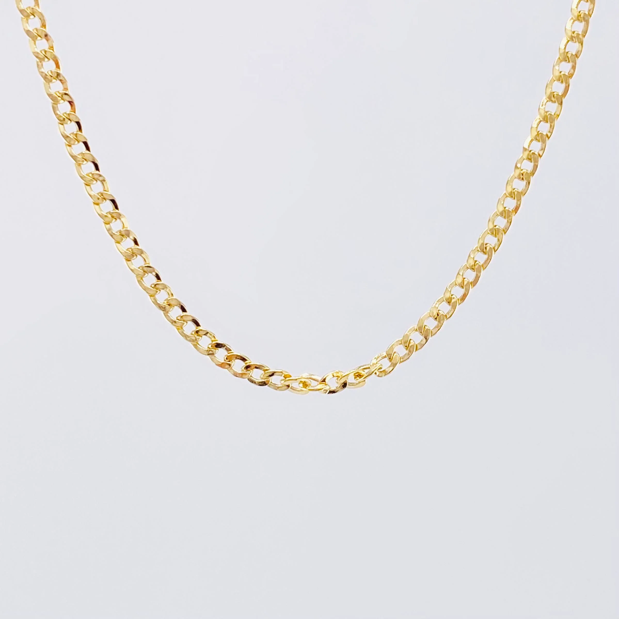 Cadena Cubana 4 g / 61 cm / 2.4 mm Oro Amarillo 18K - Image 2
