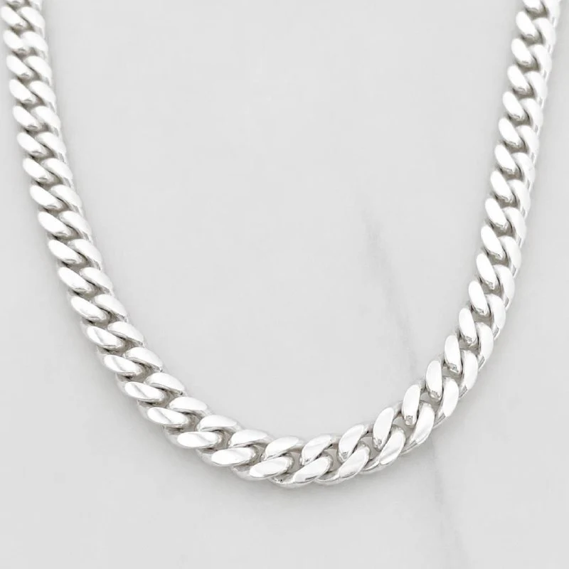Cadena Cubana 48.75 g / 62 cm / 5.65 mm Plata 950 - Image 2