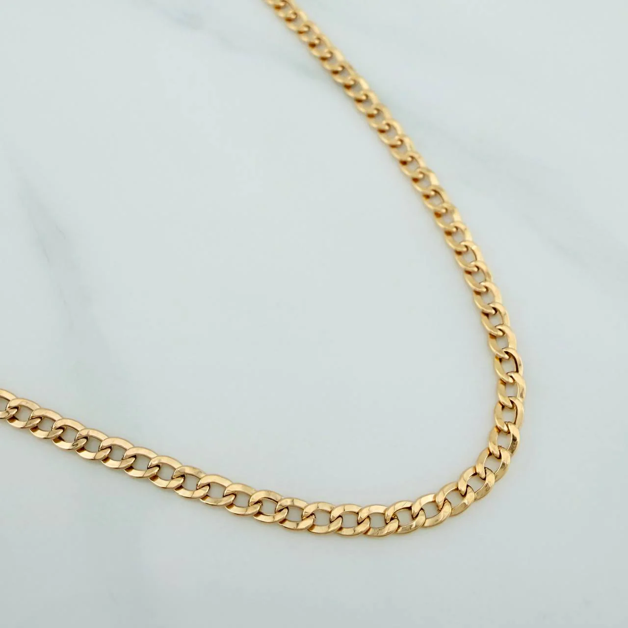 Cadena Cubana 5.25gr / 71.5cm / 2.9mm Oro Amarillo +1 18K & - Image 2