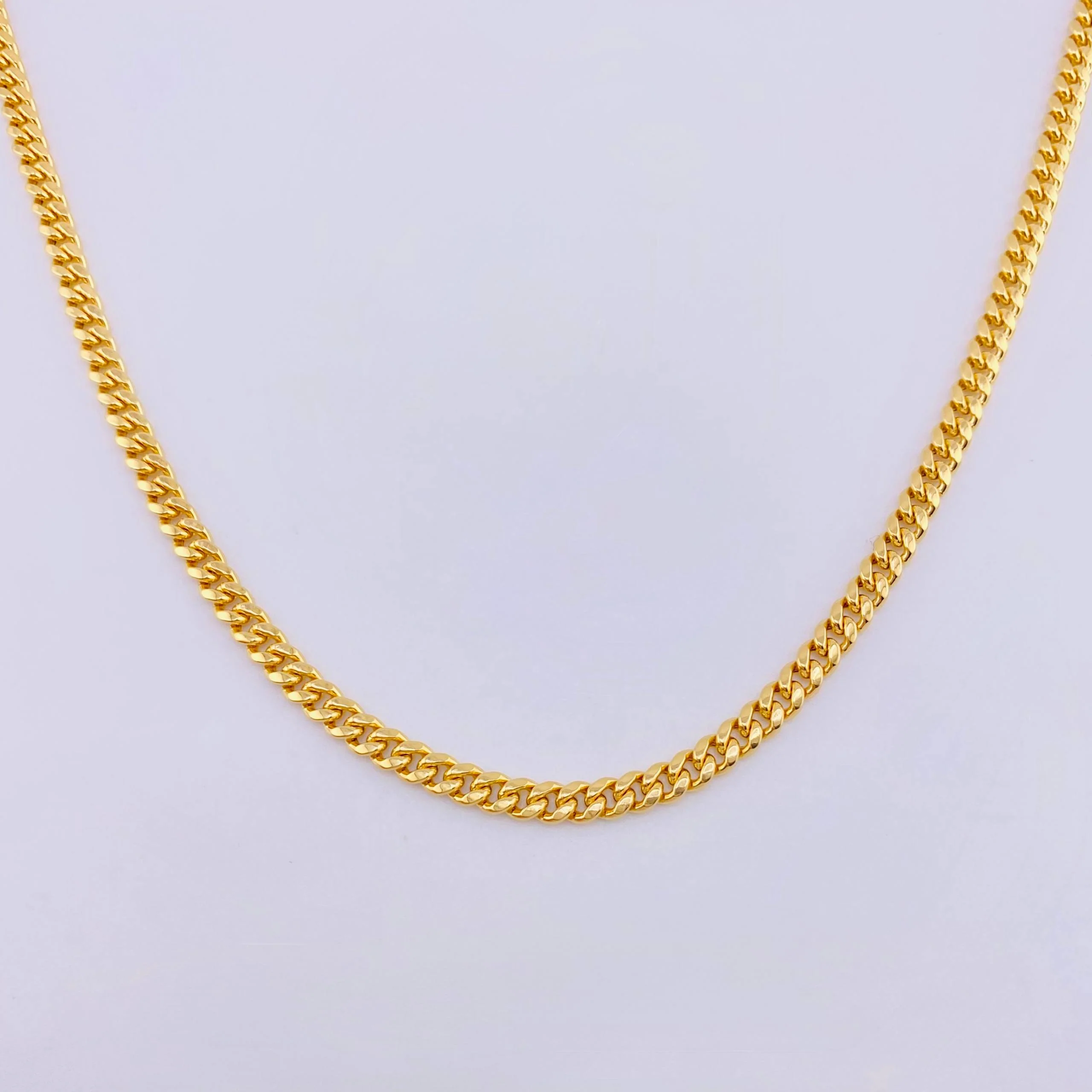 Cadena Cubana 8gr / 50cm / 5.8mm Oro Amarillo +1 18K ©