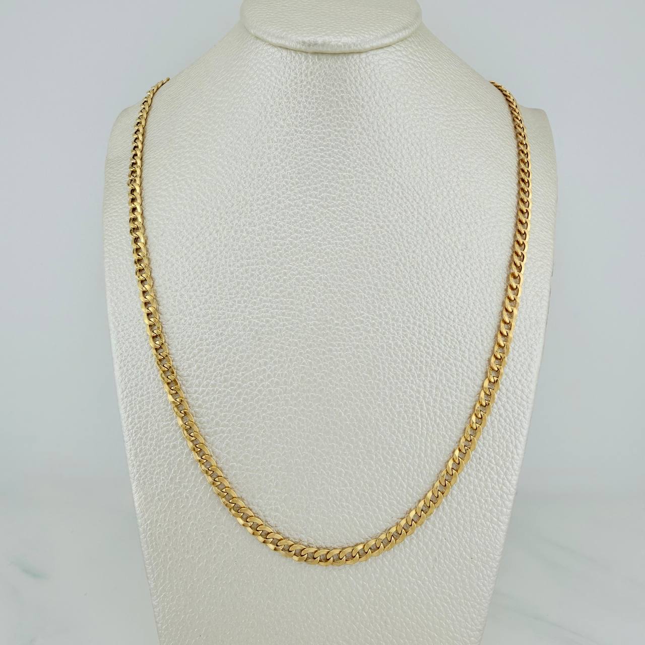 Cadena Cubana 9.05gr / 71.5cm / 4.1mm Oro Amarillo +1 18K $ - Image 6