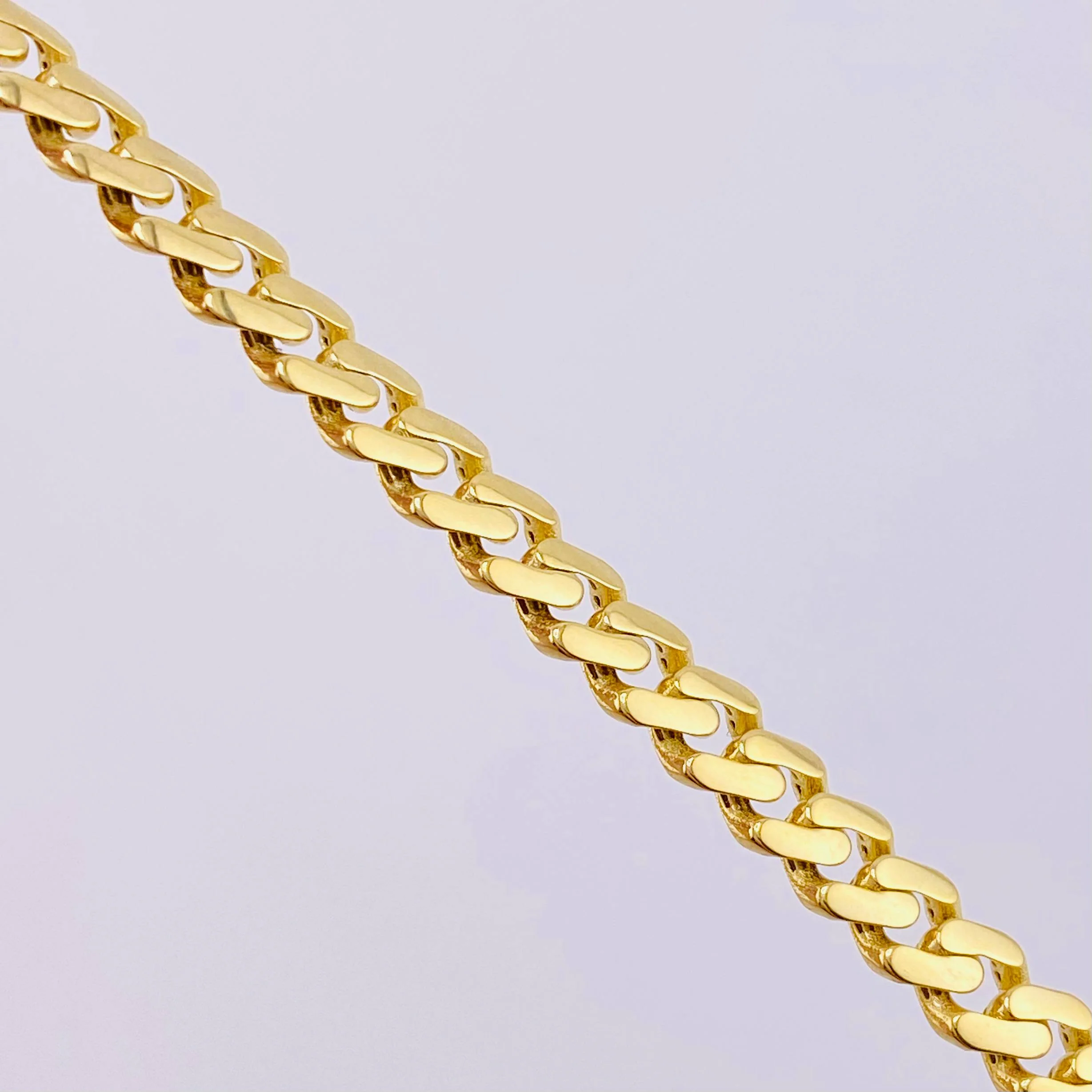 Cadena Cubana Monaco 15.45gr / 50cm / 5mm Oro Amarillo +4 18K © - Image 4