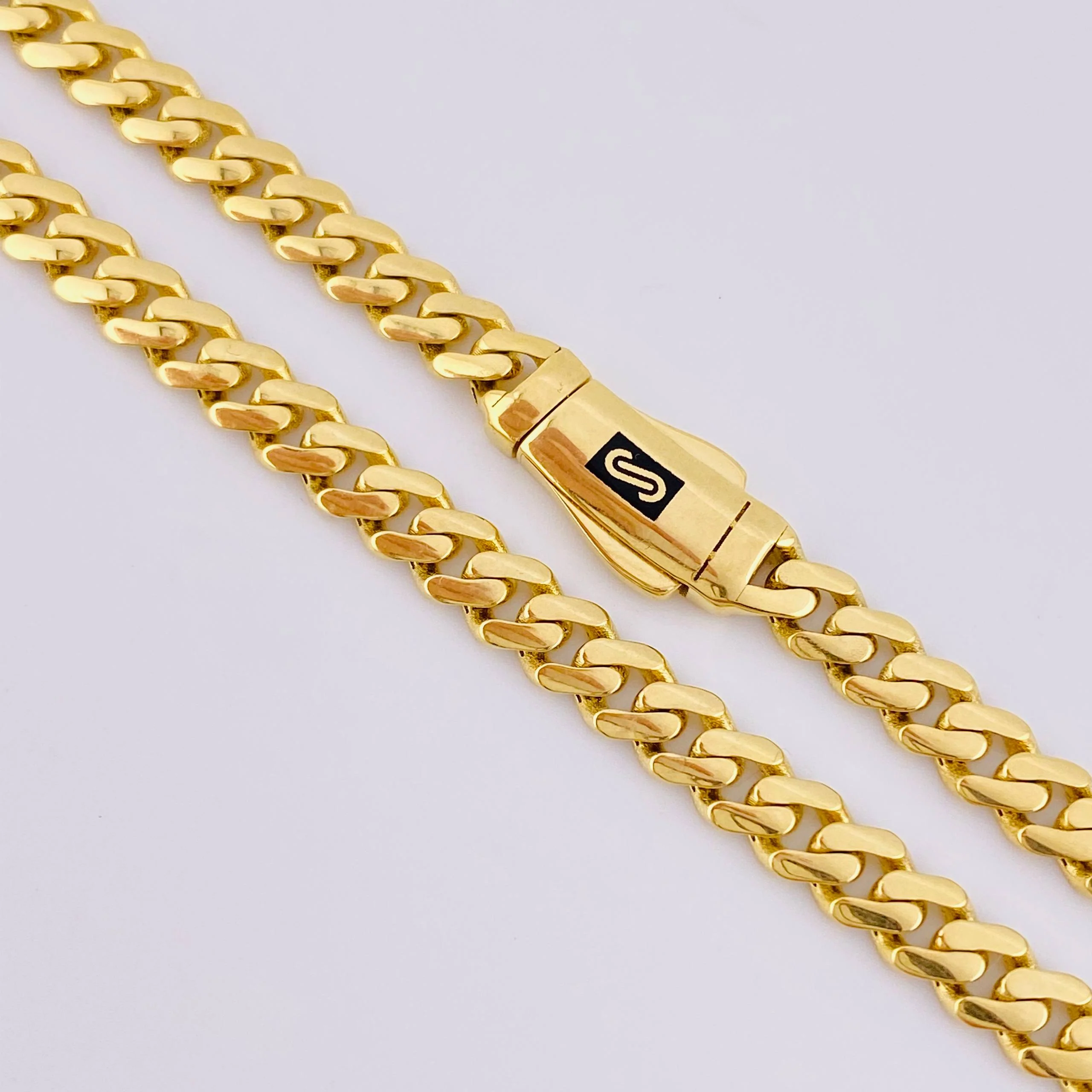 Cadena Cubana Monaco 16.3gr / 50cm / 5mm Oro Amarillo +4 18K * - Image 3