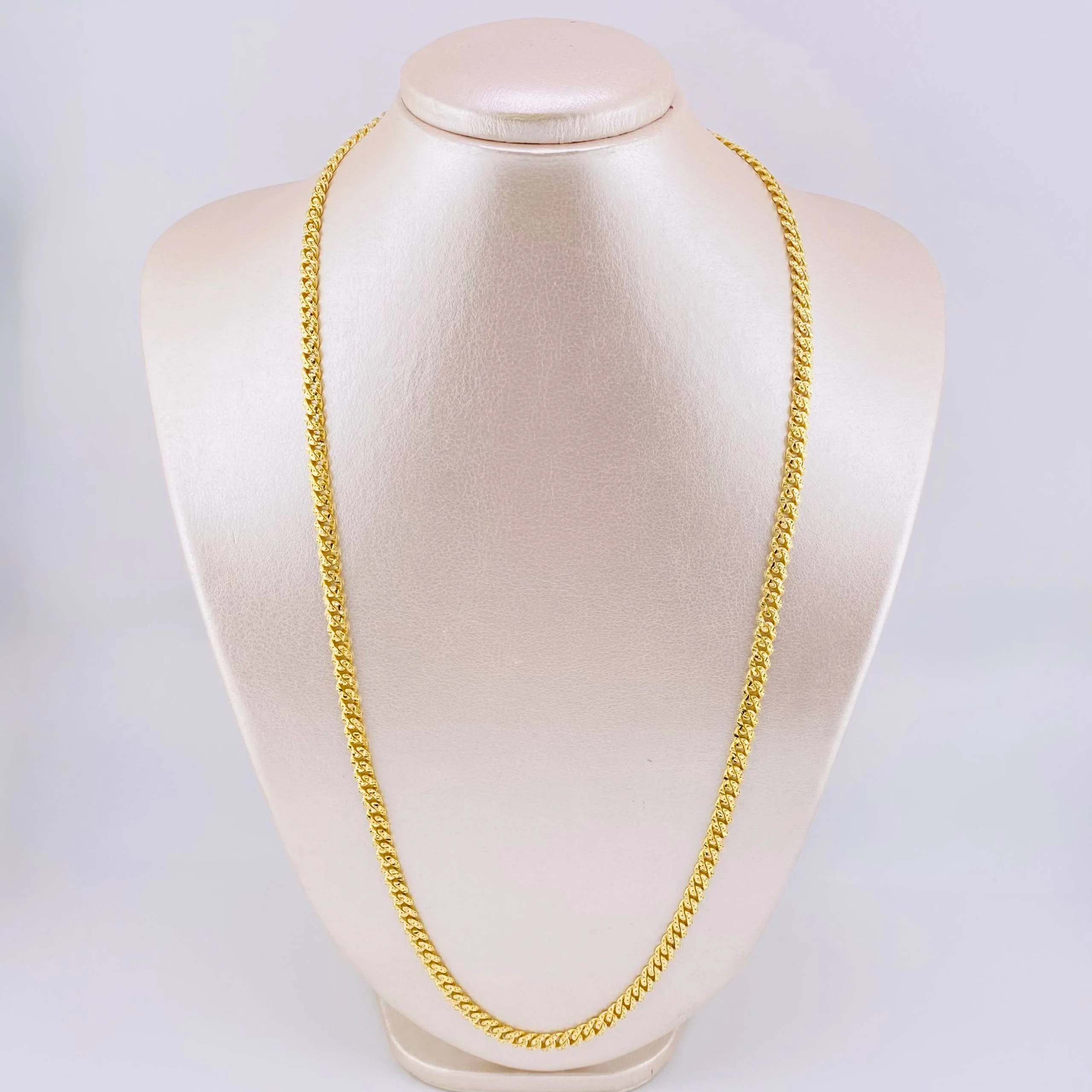 Cadena Cubana Monaco 20gr / 60cm / 5mm Oro Amarillo +4 18K © - Image 5