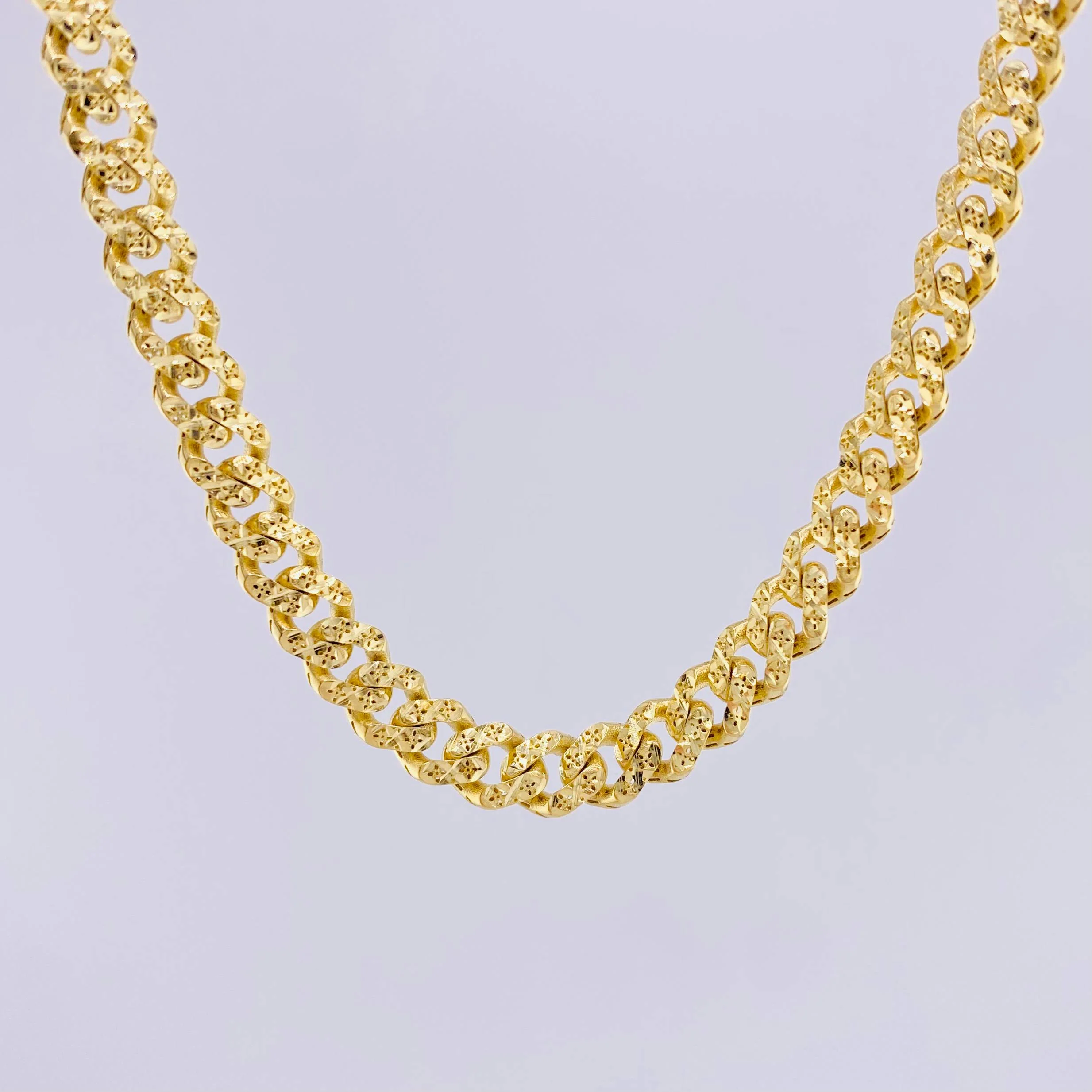 Cadena Cubana Monaco 24.35gr / 60cm / 6.3mm Oro Amarillo +4 18K * - Image 2
