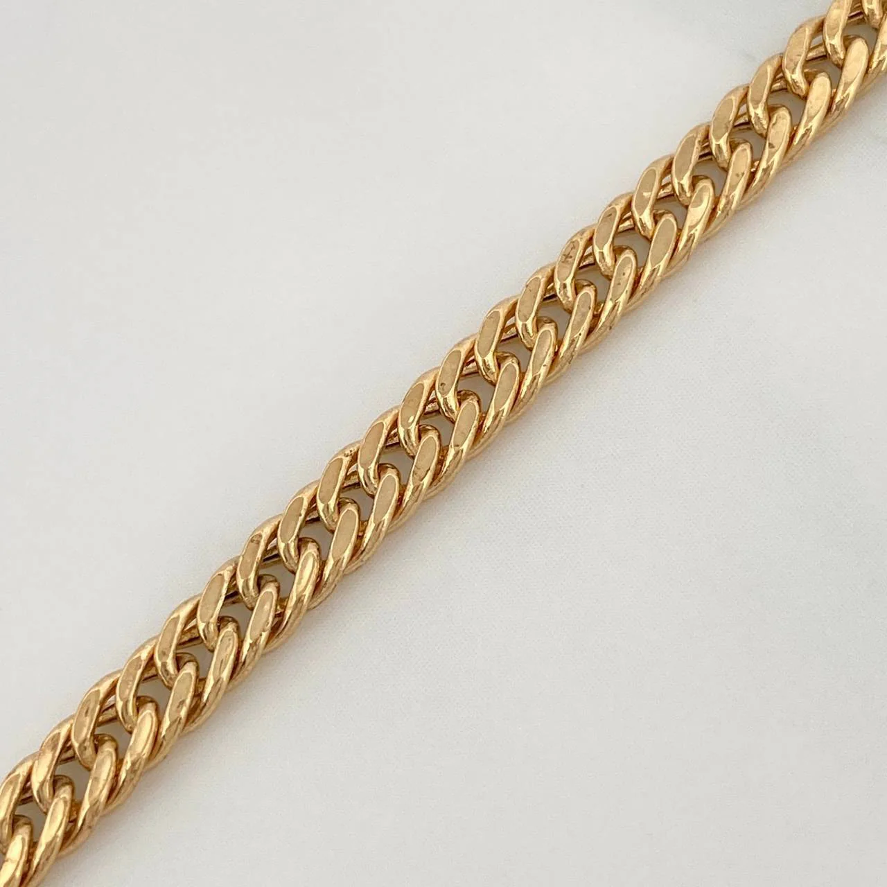 Cadena Cubana Reticulada 11.85gr / 60.5cm / 3.8mm Oro Amarillo +3 18K % - Image 3