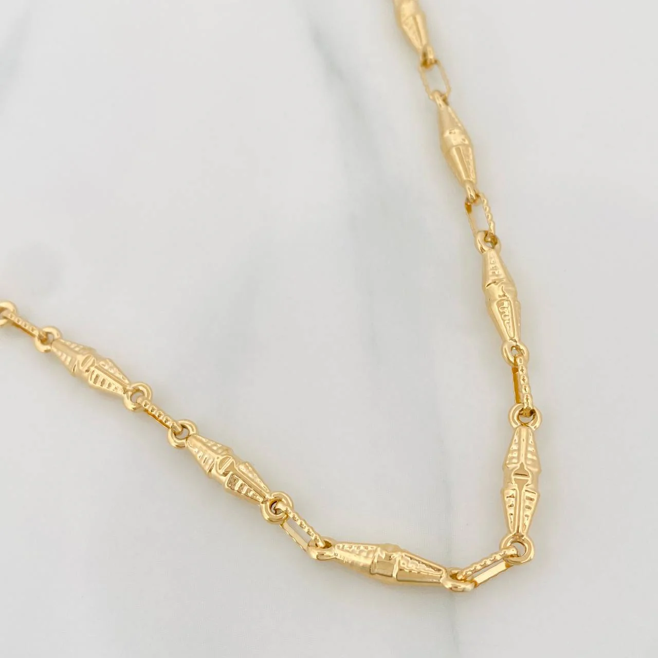 Cadena Dubai 9.15g / 52cm / 3.24mm Oro Amarillo 18K - Image 2