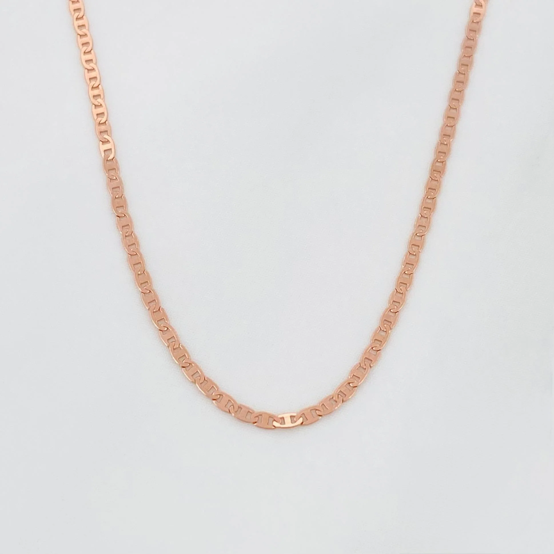 Cadena Escalera 1.1 g / 40 cm / 1 mm Oro Rosa 18K